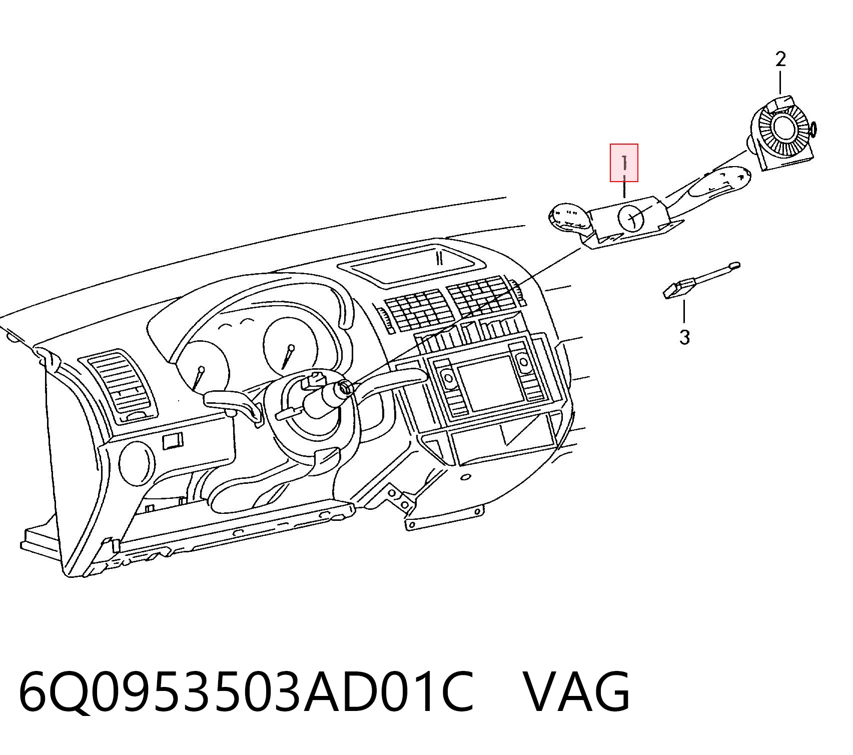 6Q0953503AD01C VAG