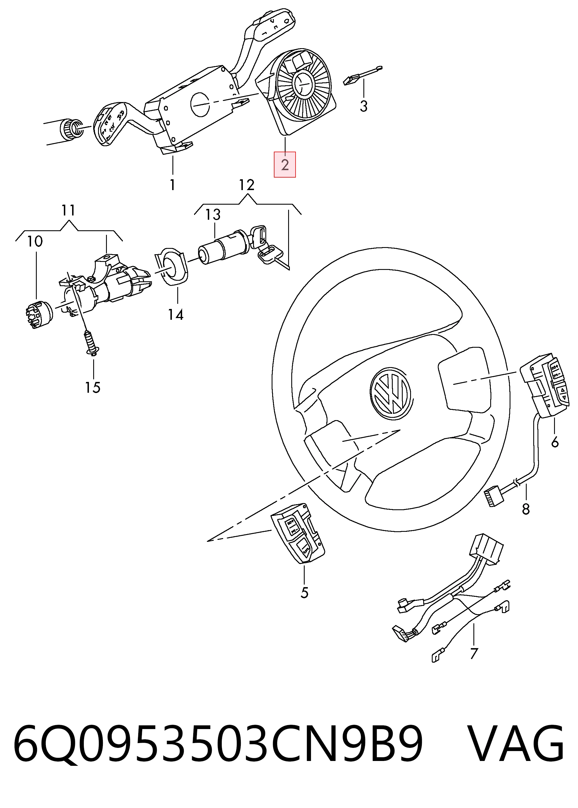 6Q0953503CN9B9 VAG