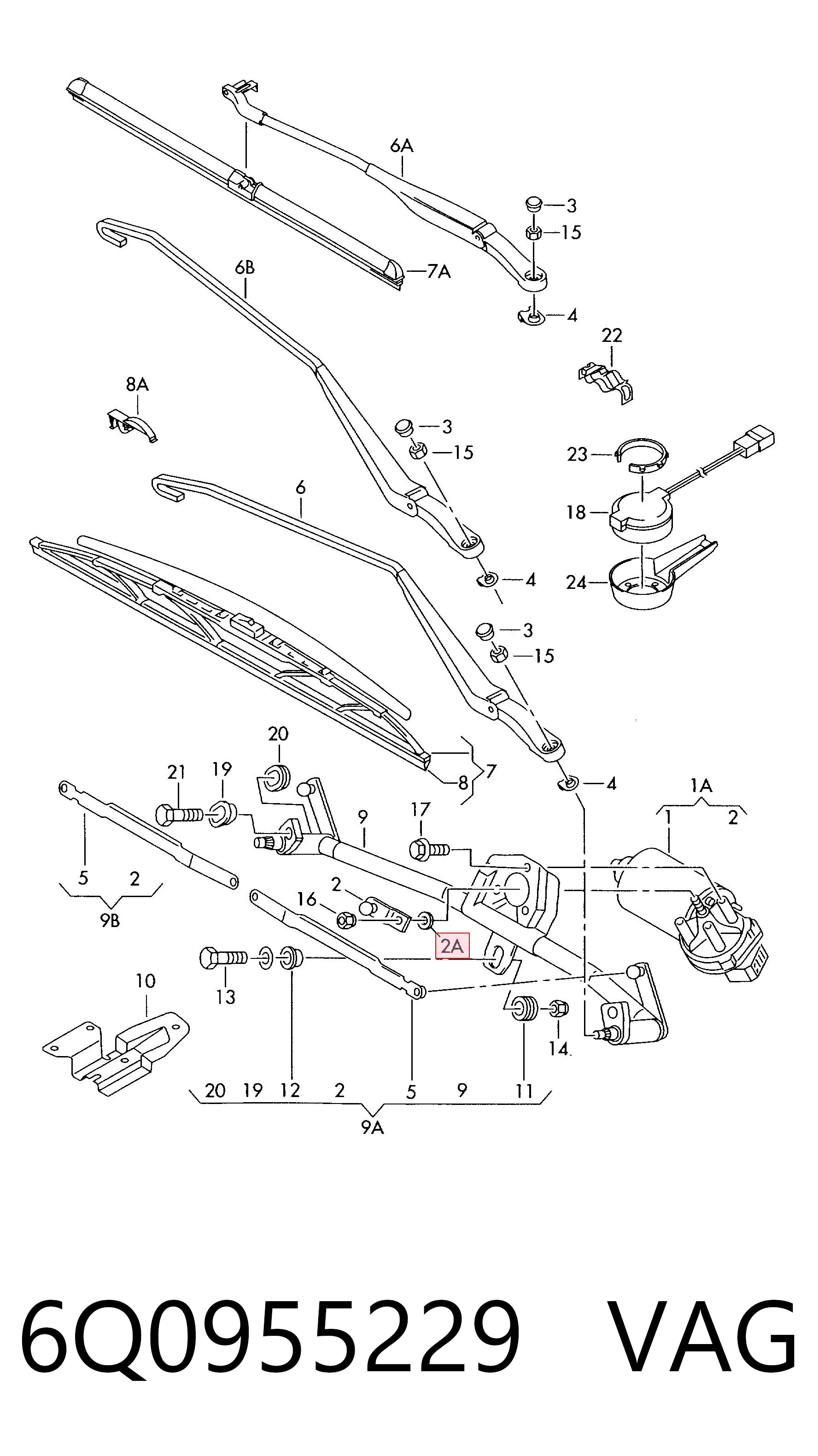 6Q0955229 VAG