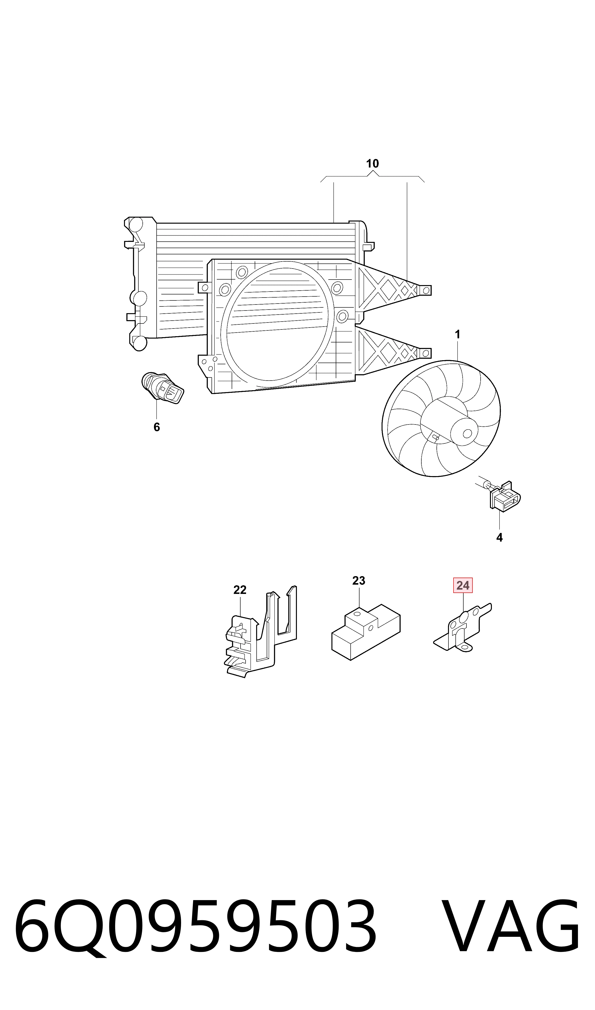 6Q0959503 VAG