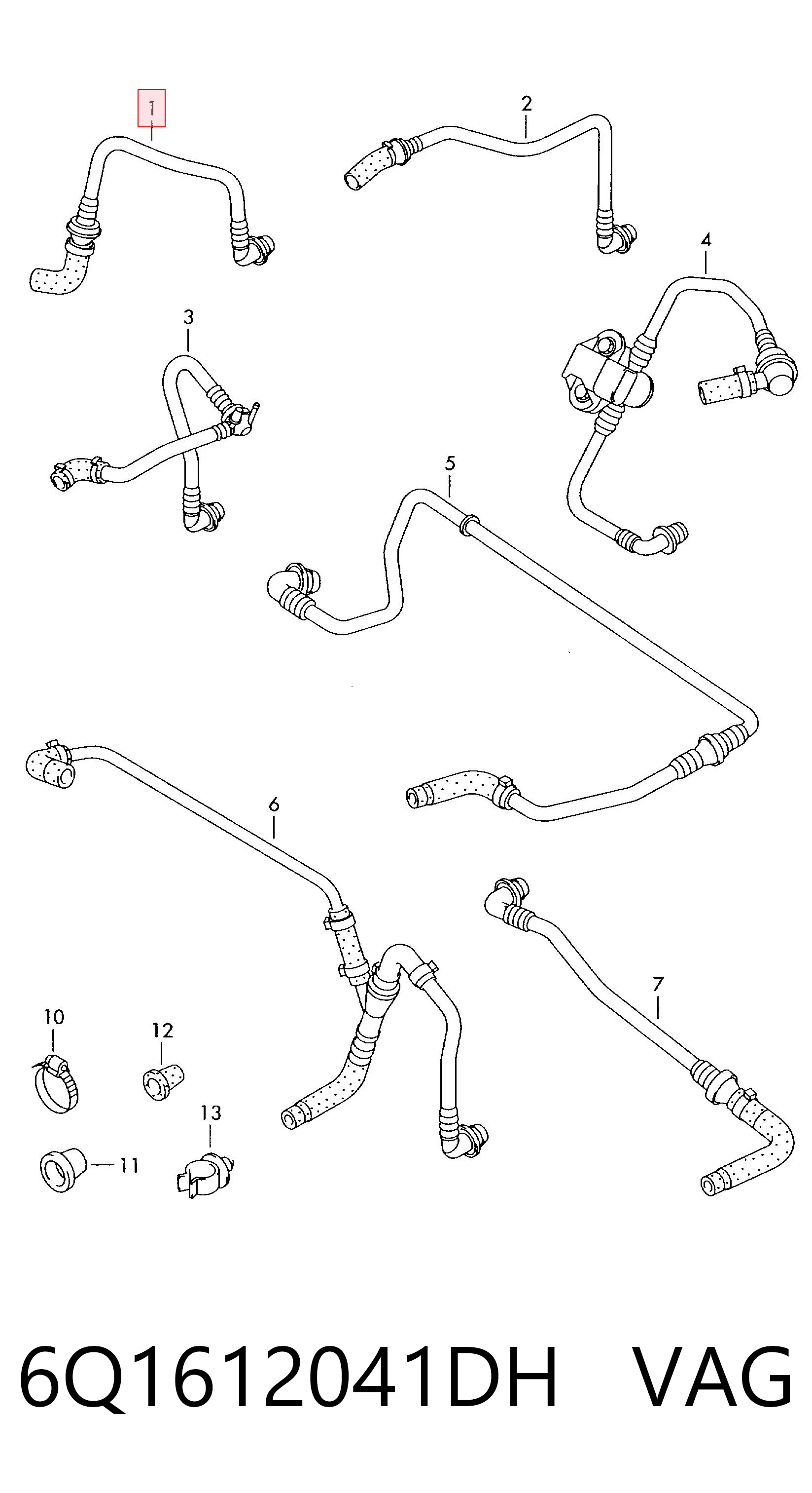 6Q1612041DH VAG