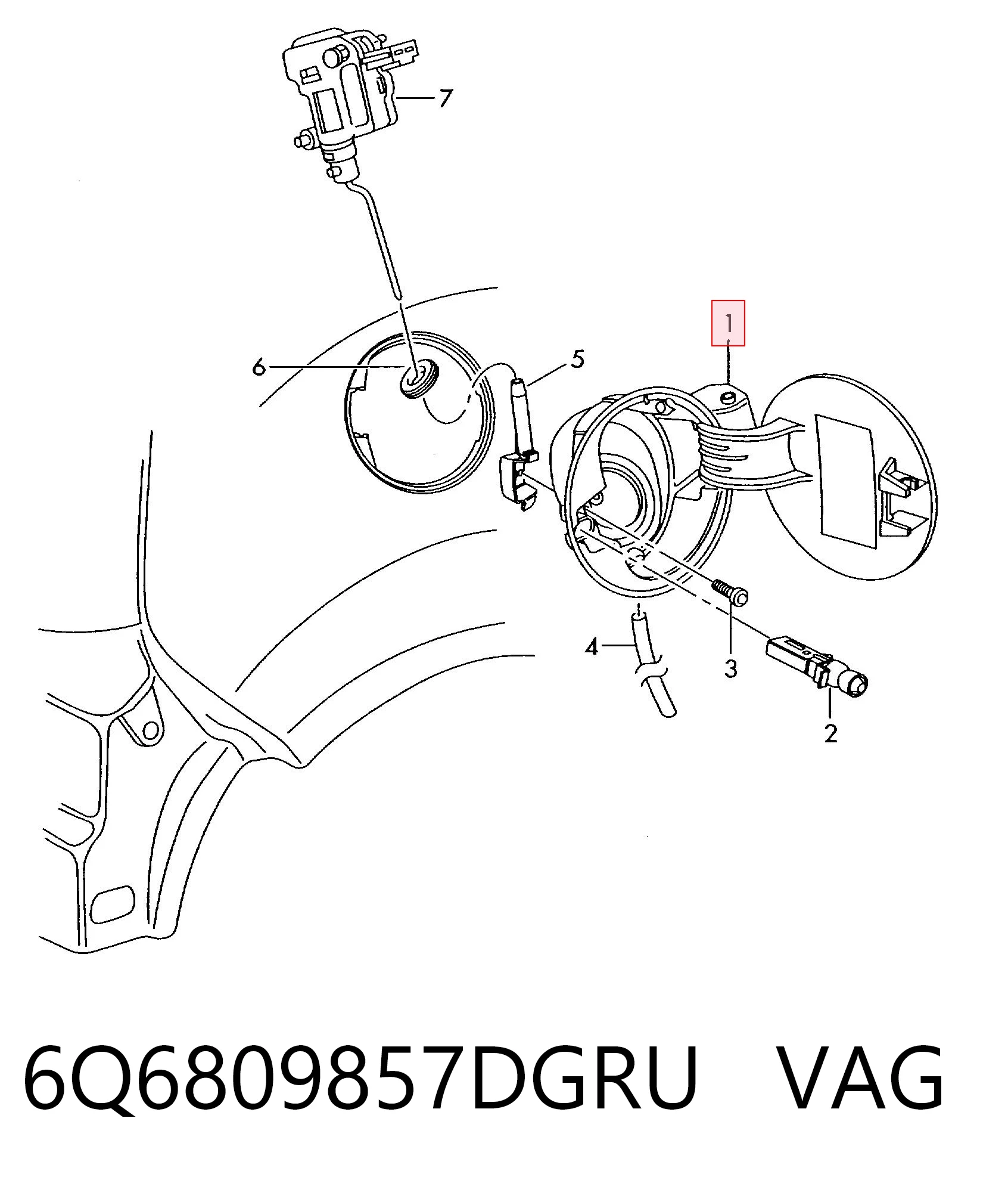 6Q6809857DGRU VAG