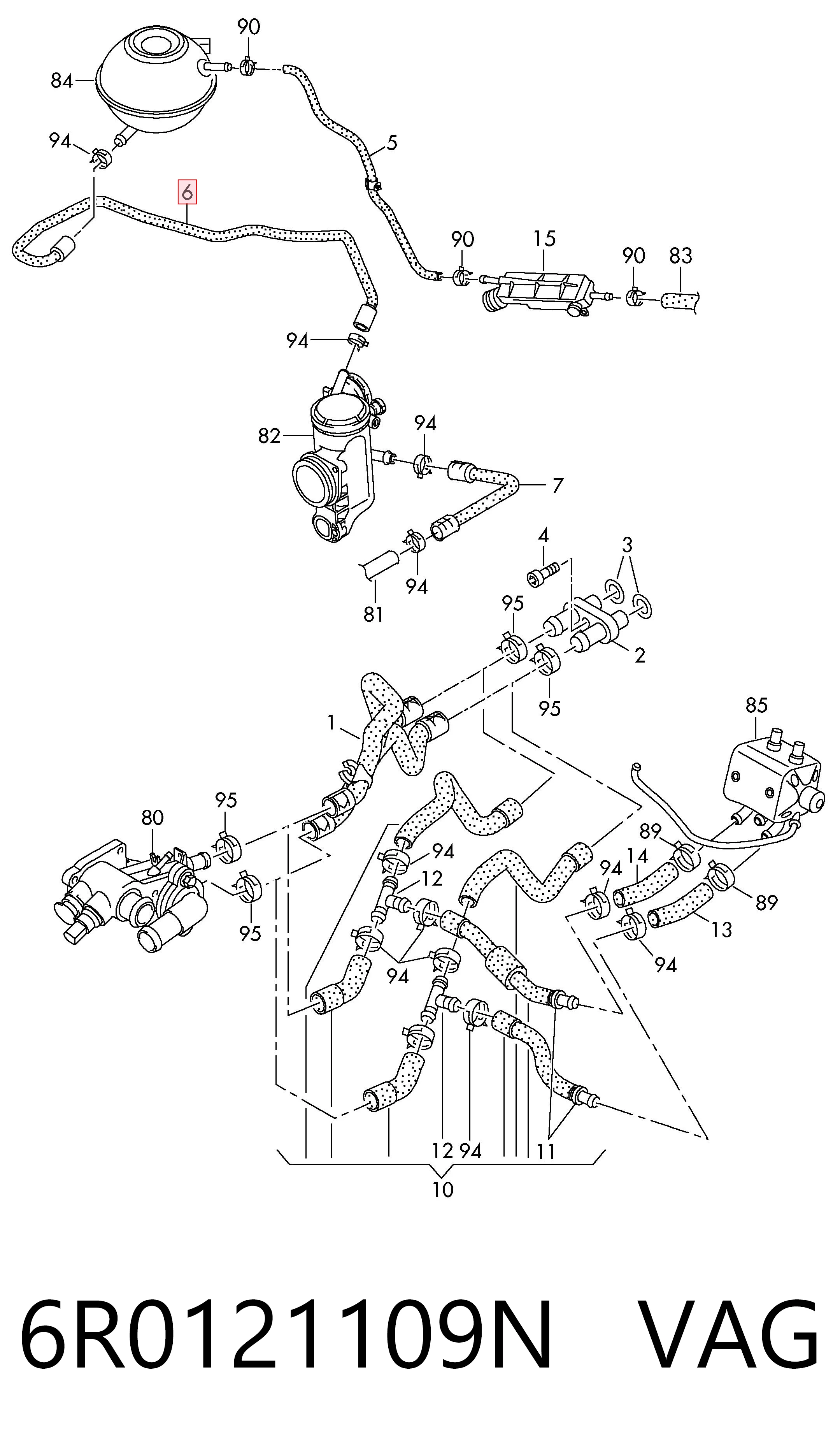 6R0121109N VAG 