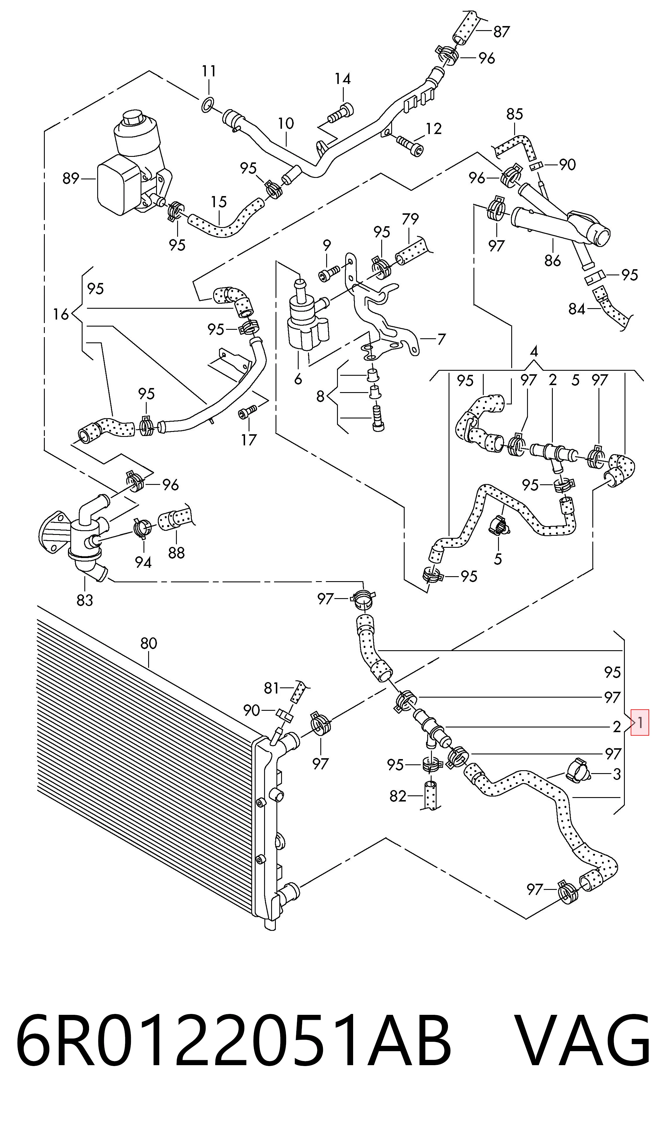 6R0122051AB VAG 