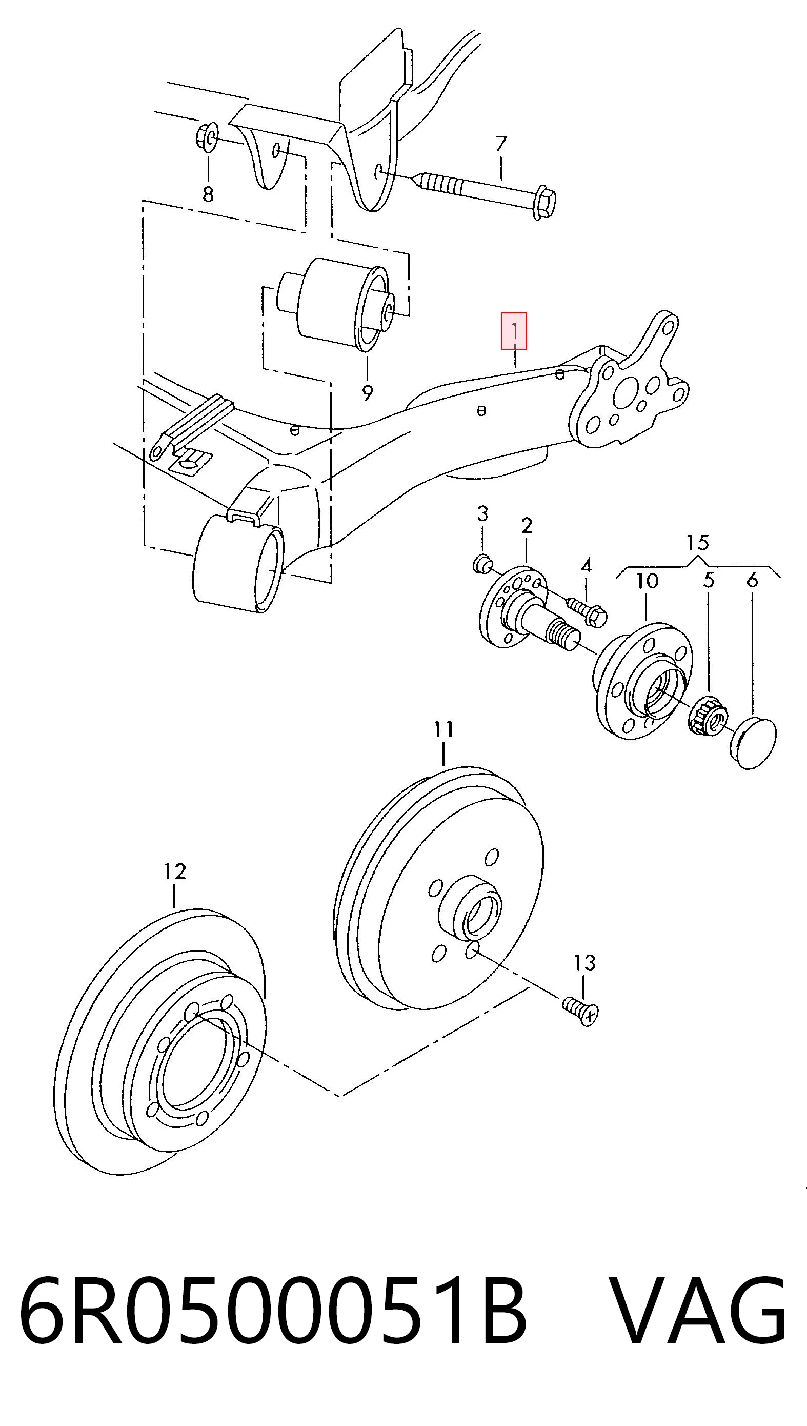 6R0500051B VAG