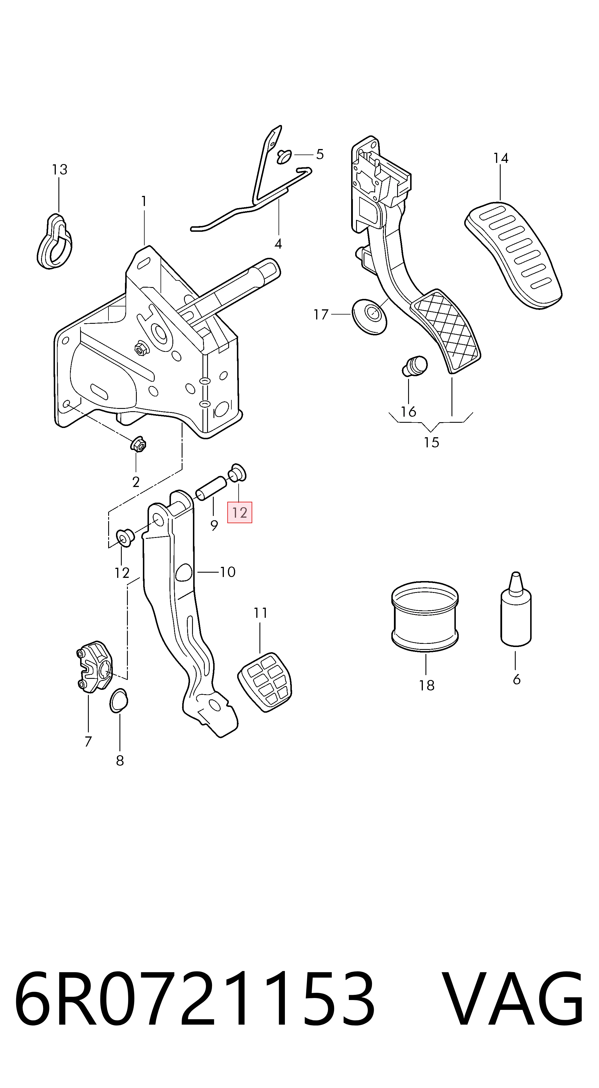 6R0721153 VAG
