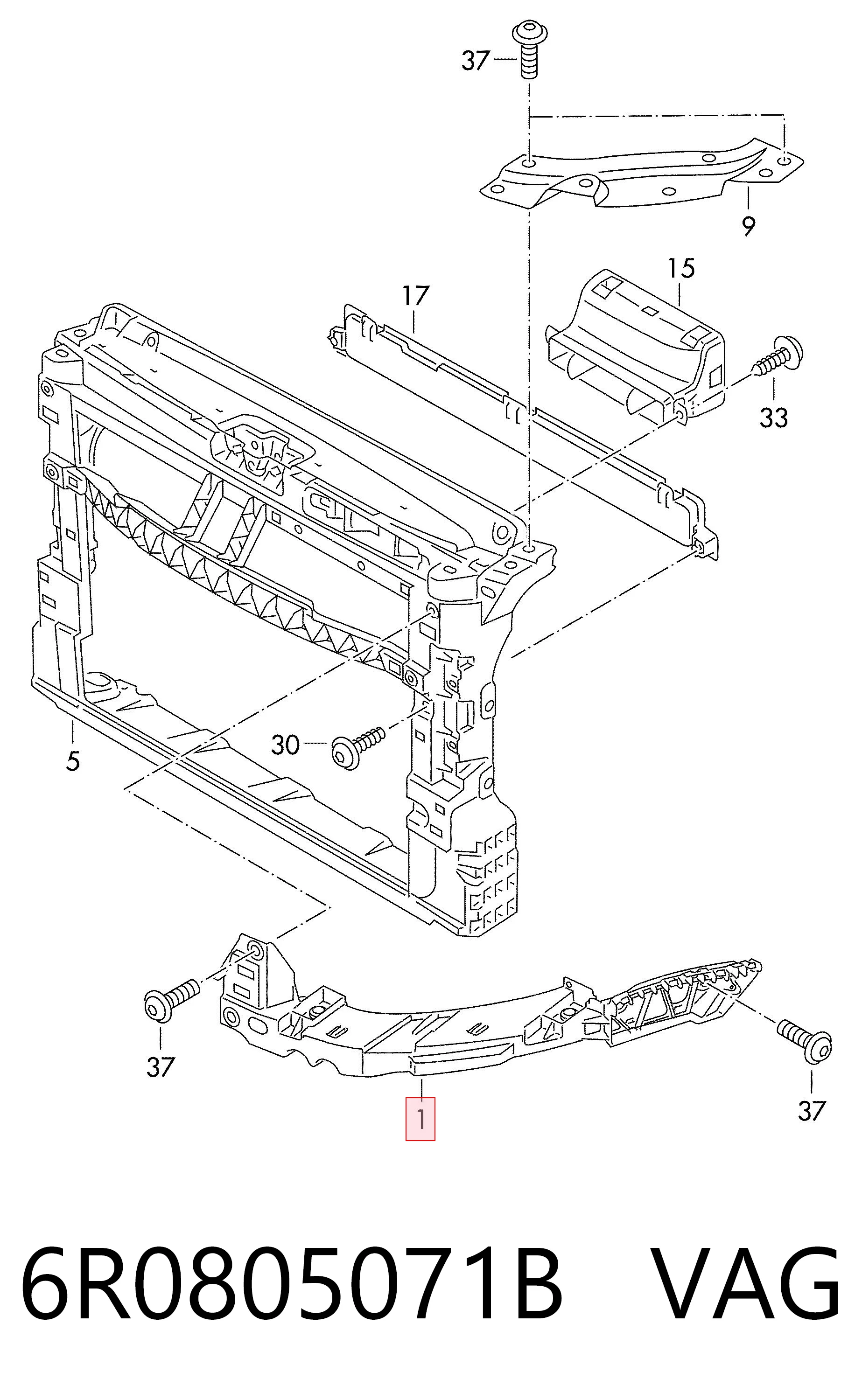 6R0805071B VAG