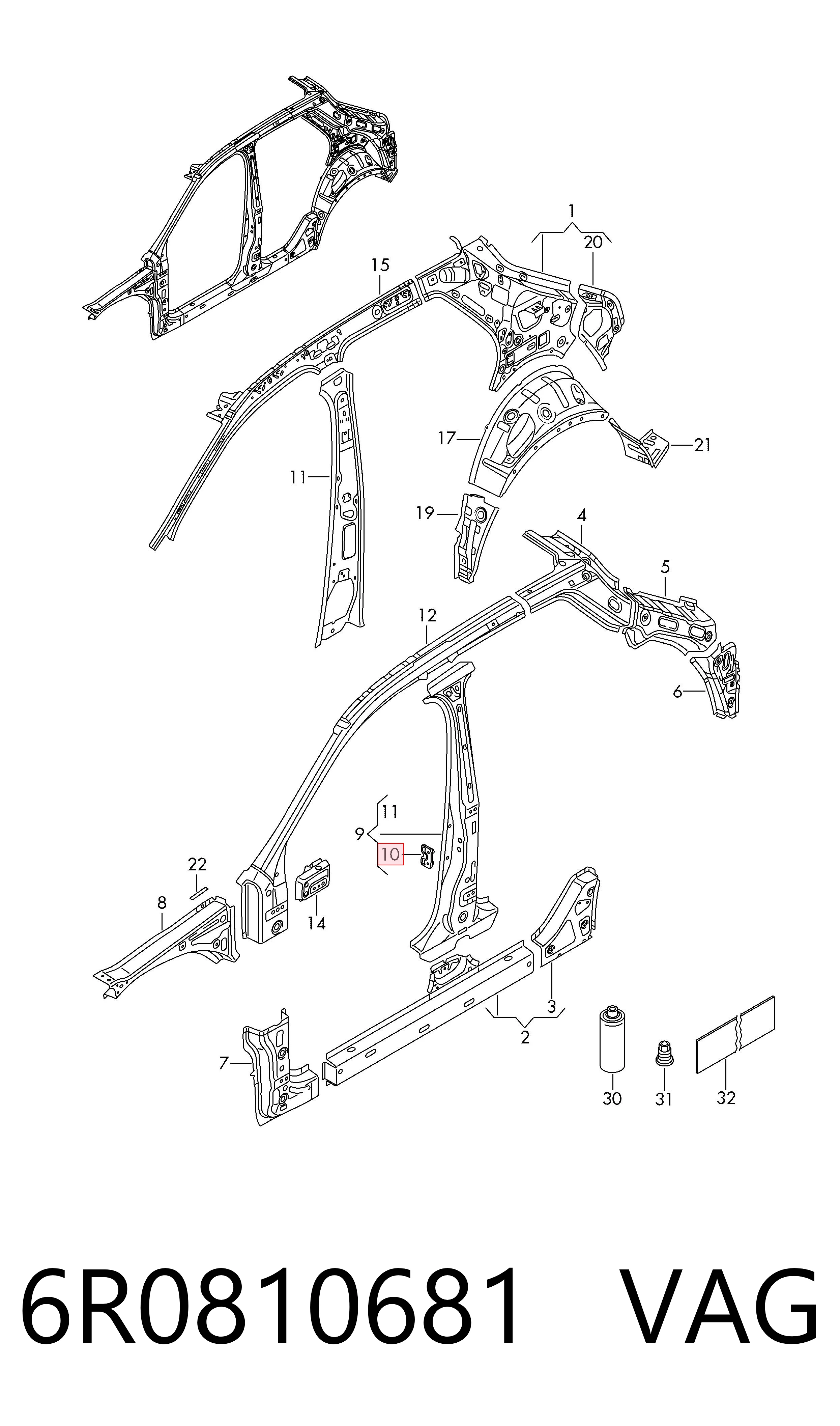Comprar 6R0810681 VAG 