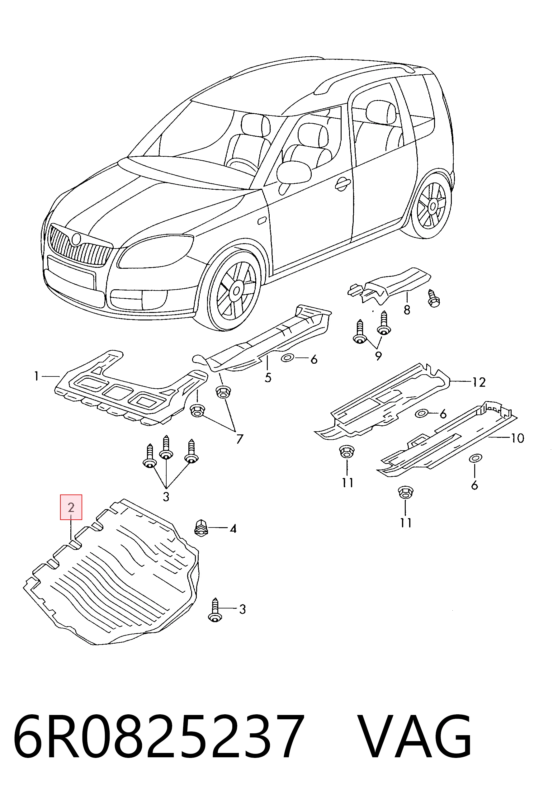 6R0825237 VAG
