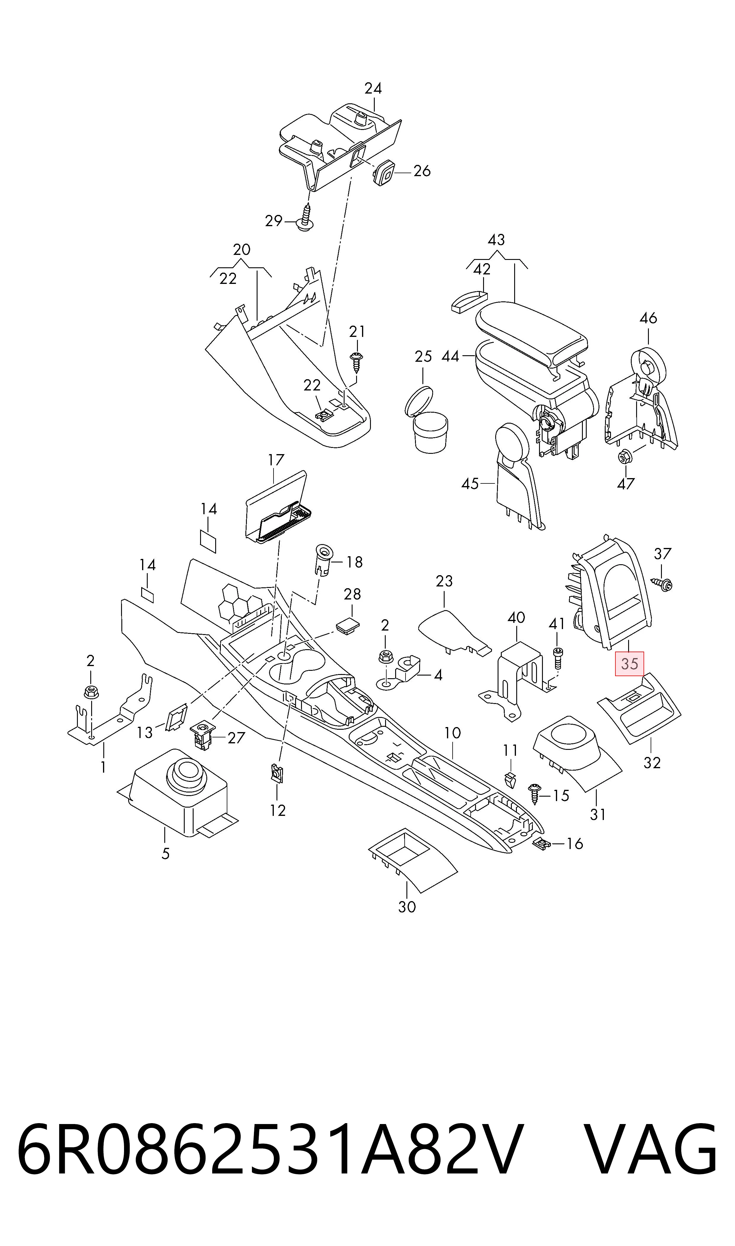 6R0862531A82V VAG 