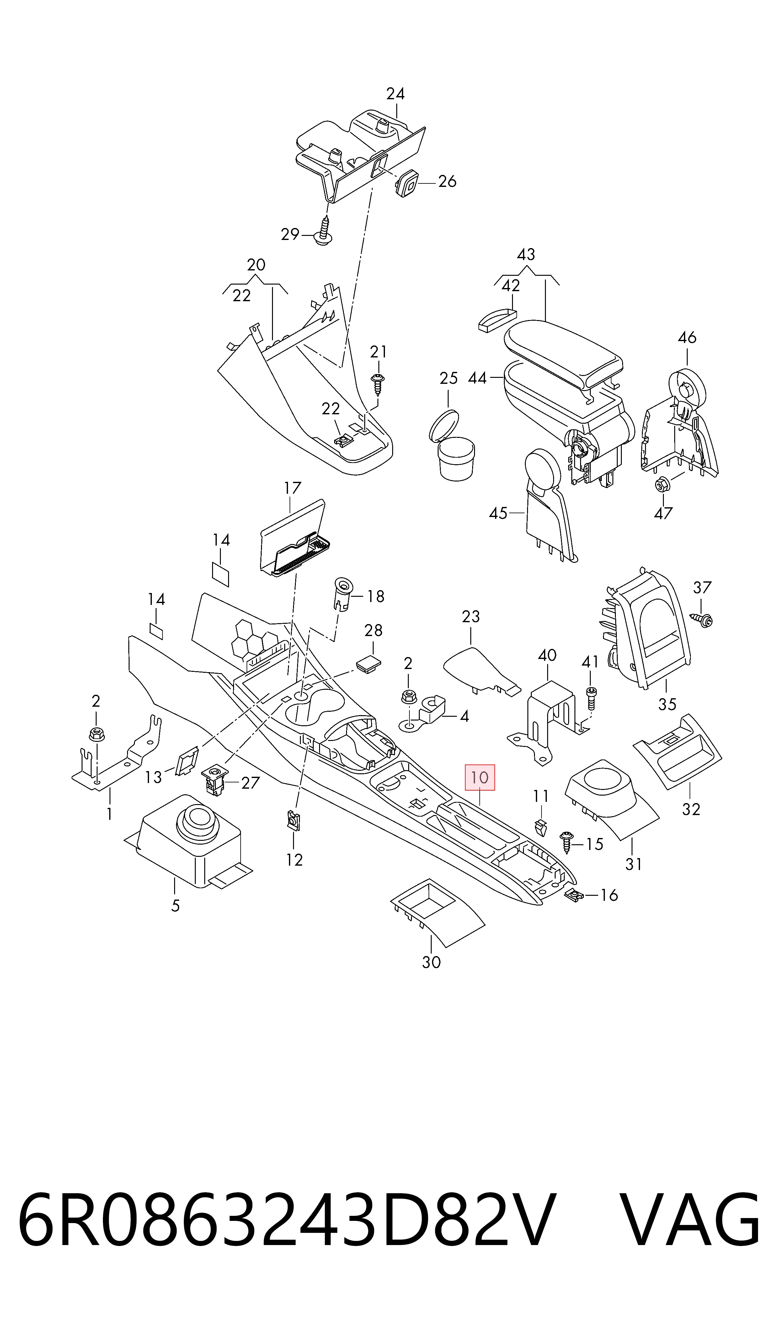 6R0863243D82V VAG