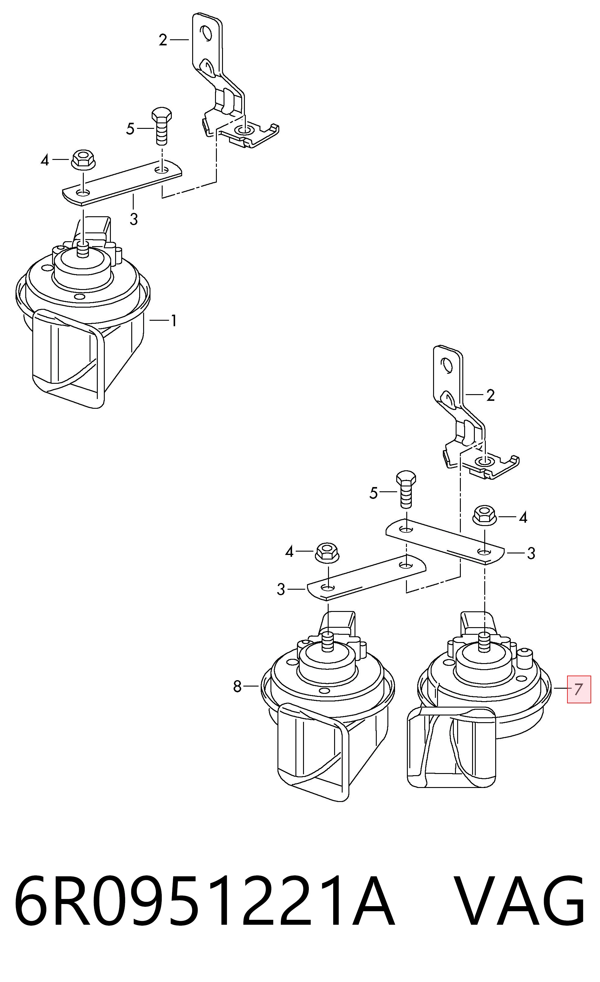 Comprar 9800563180 Peugeot/Citroen Claxon