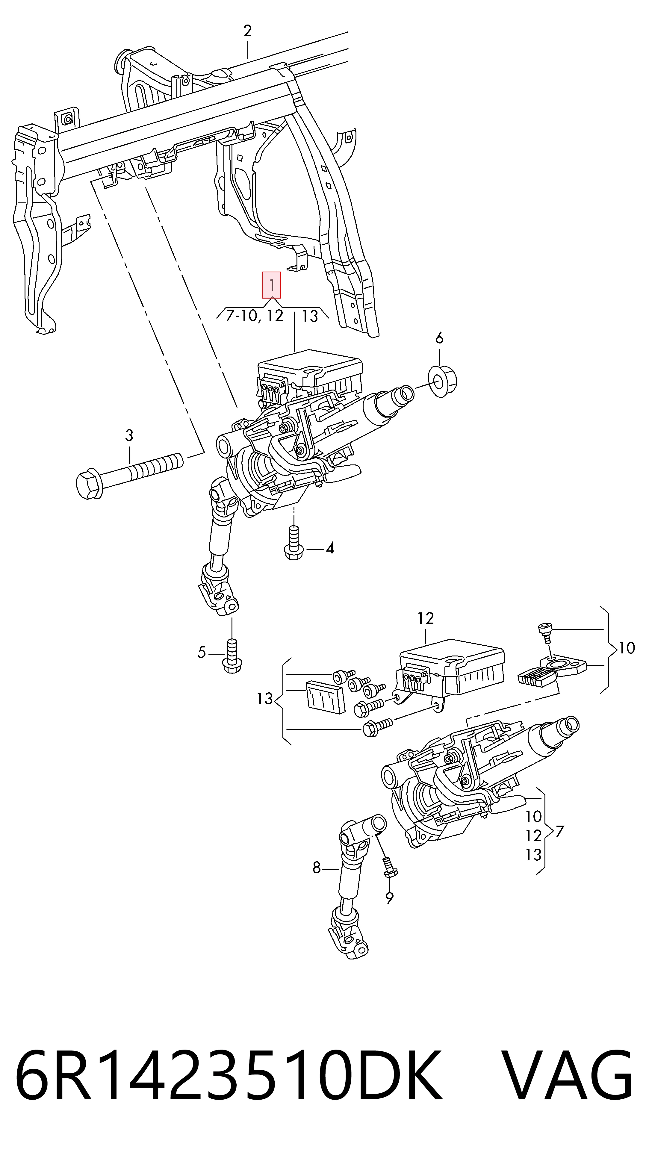 6R1423510DK VAG