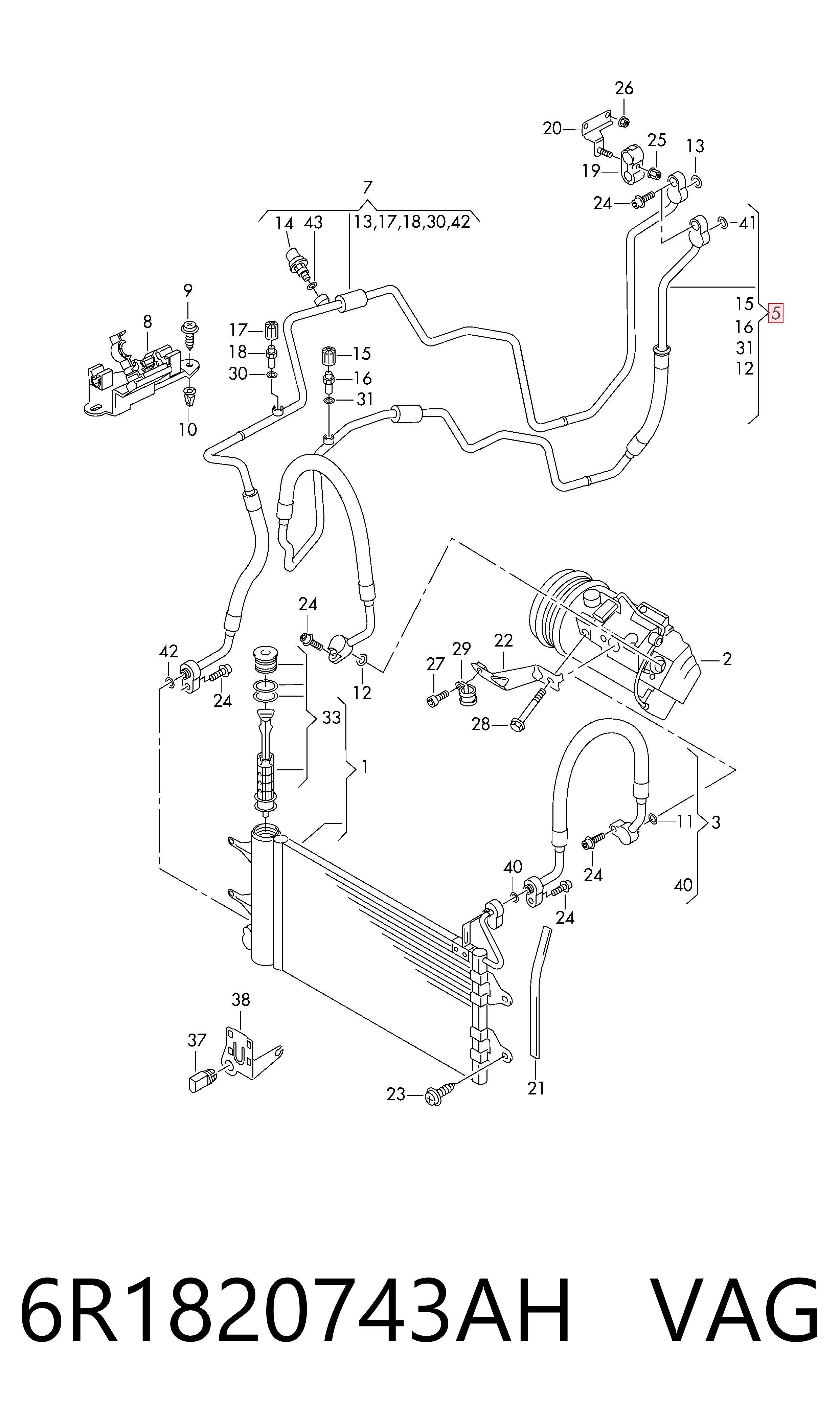 6R1820743AH VAG