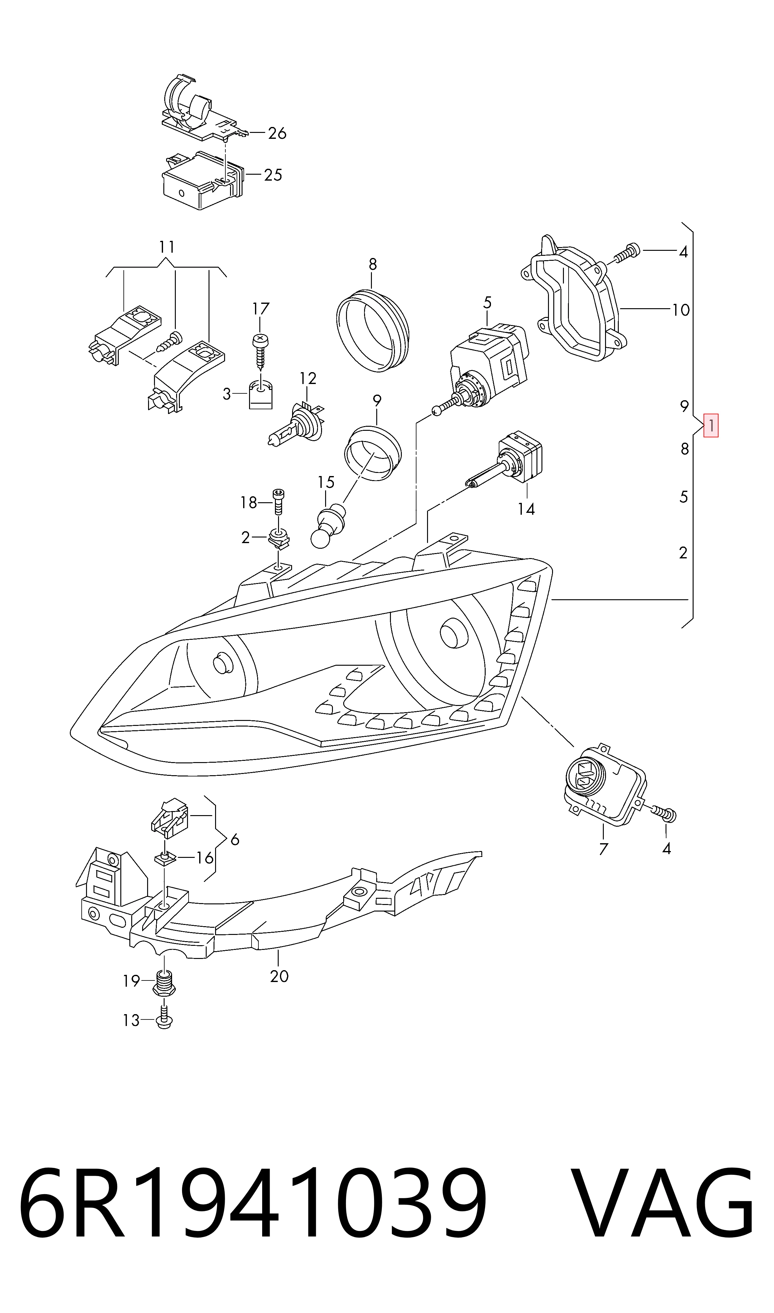 44451 VALEO Faros
