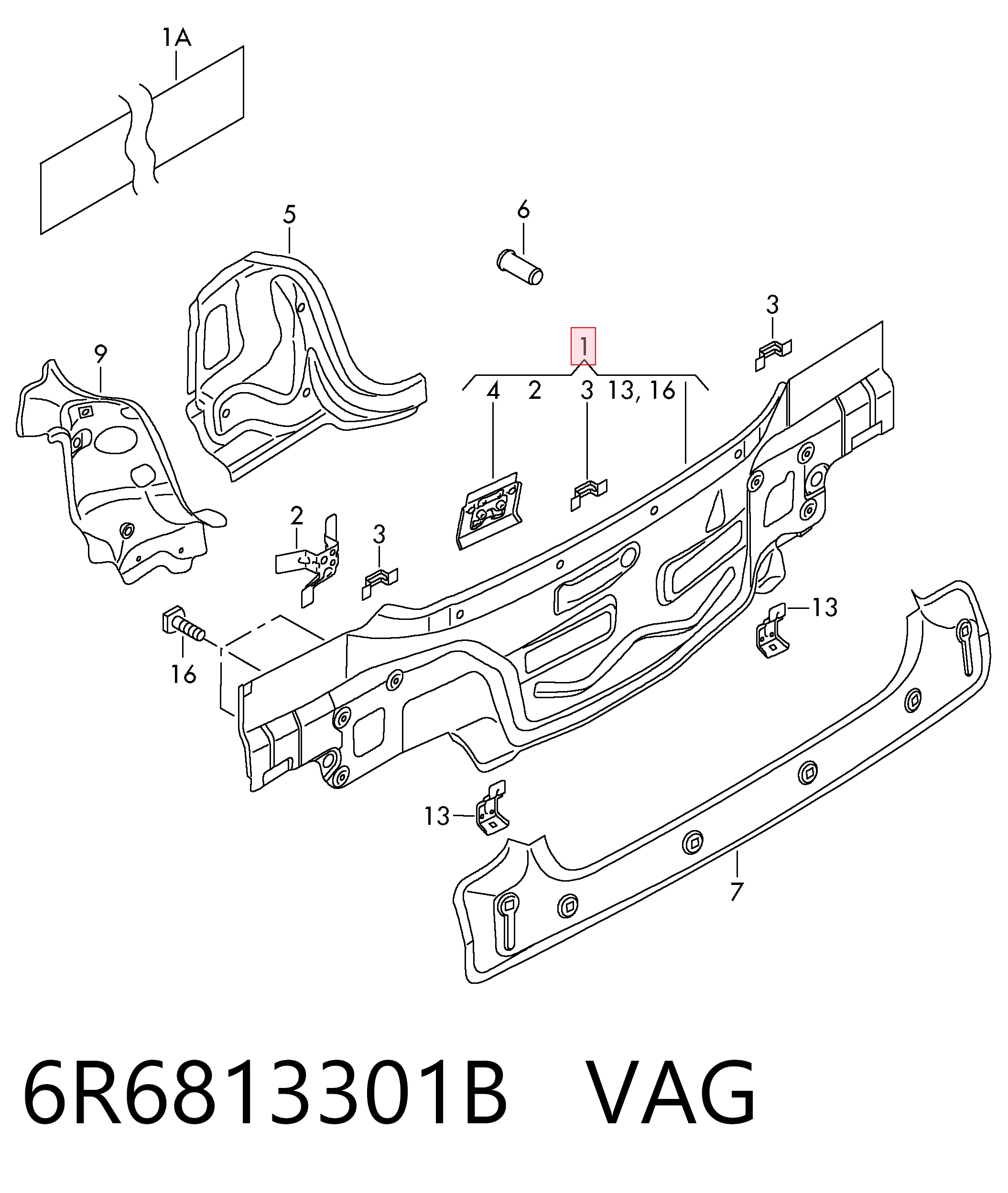 6R6813301B VAG
