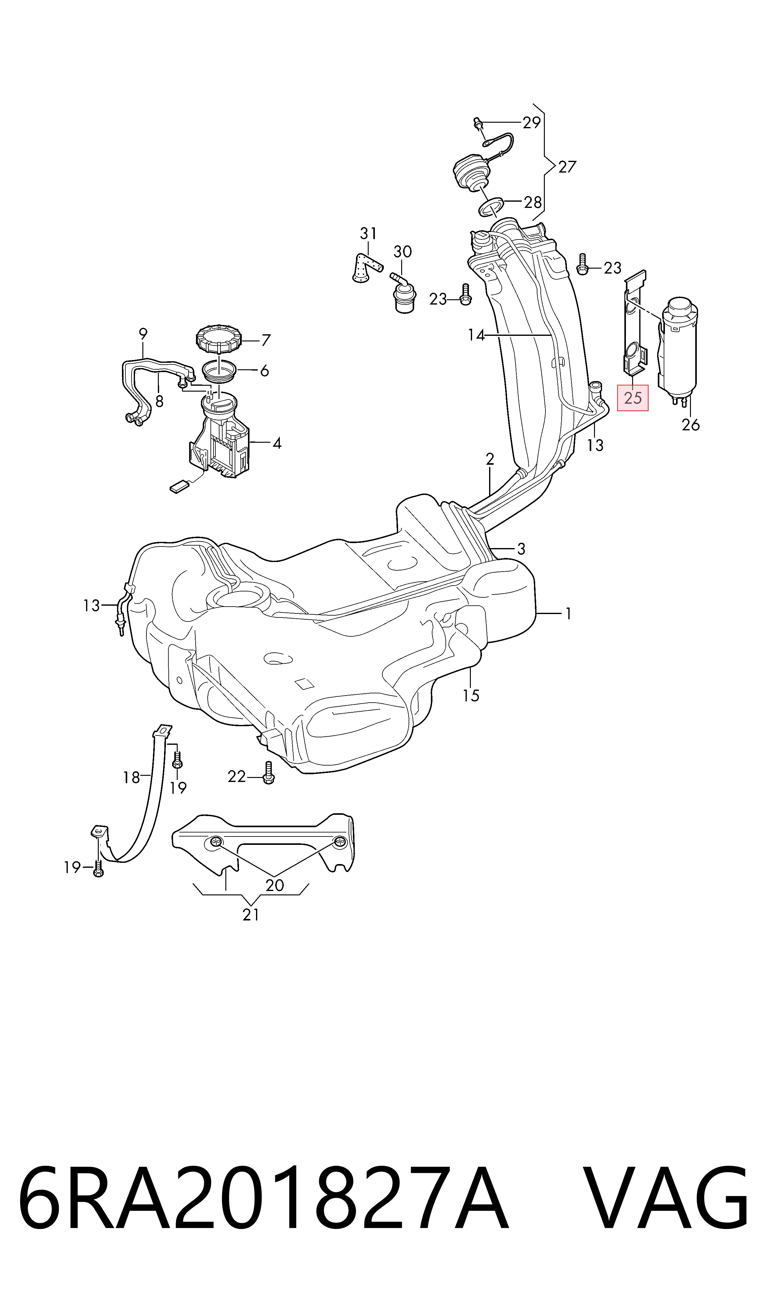 6RA201827A VAG