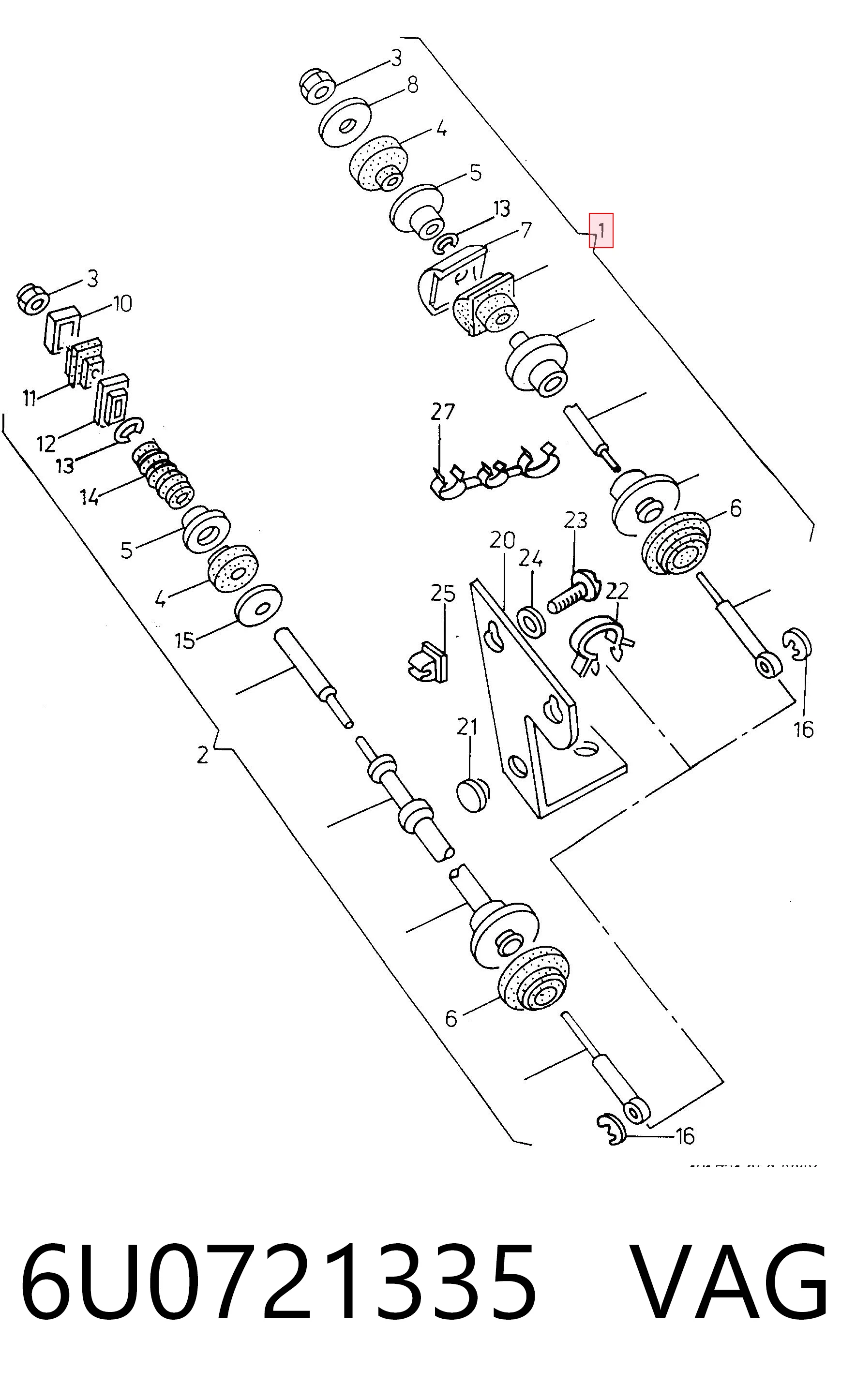 6U0721335 VAG