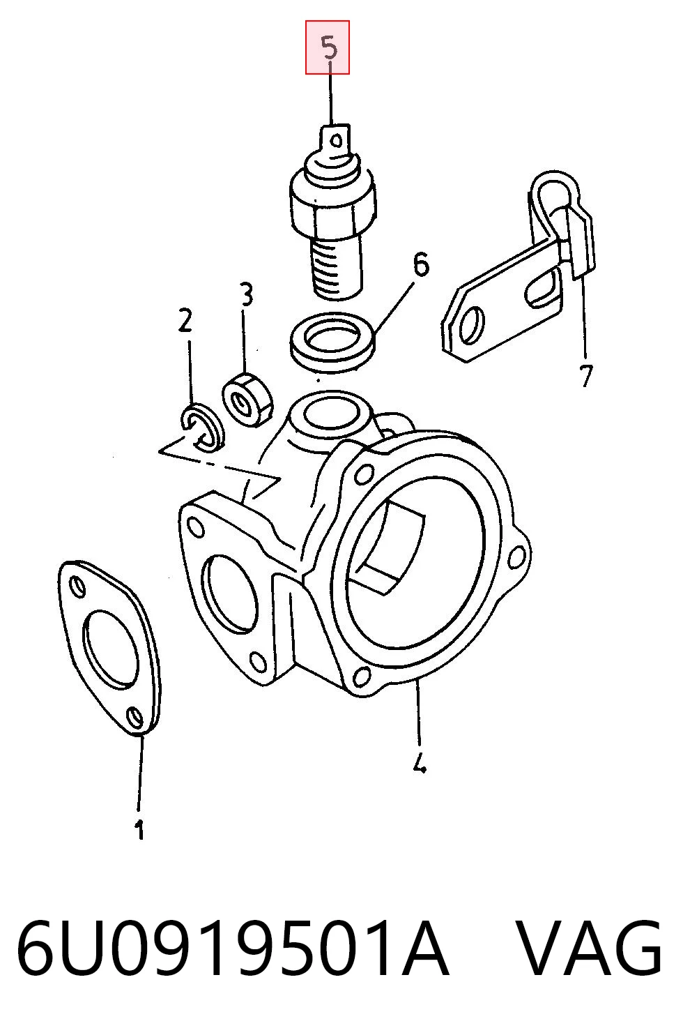  Sensor de temperatura BMW 3 