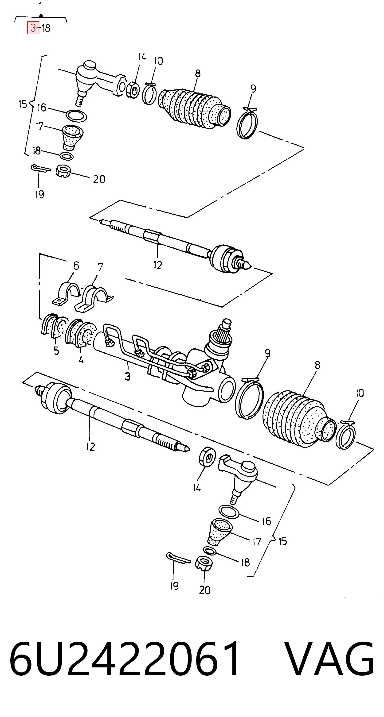 6U2422061 VAG