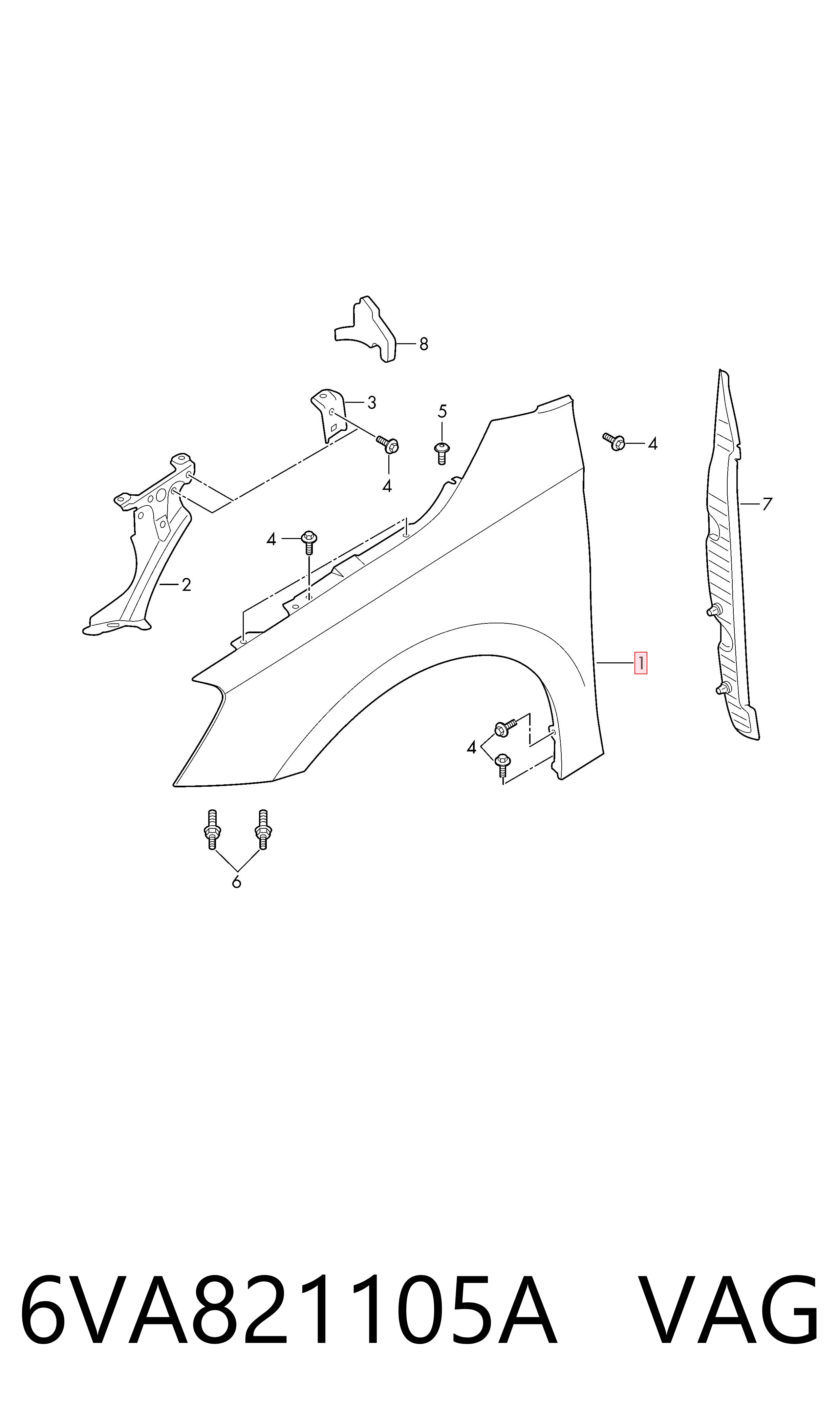 6VA821105A VAG