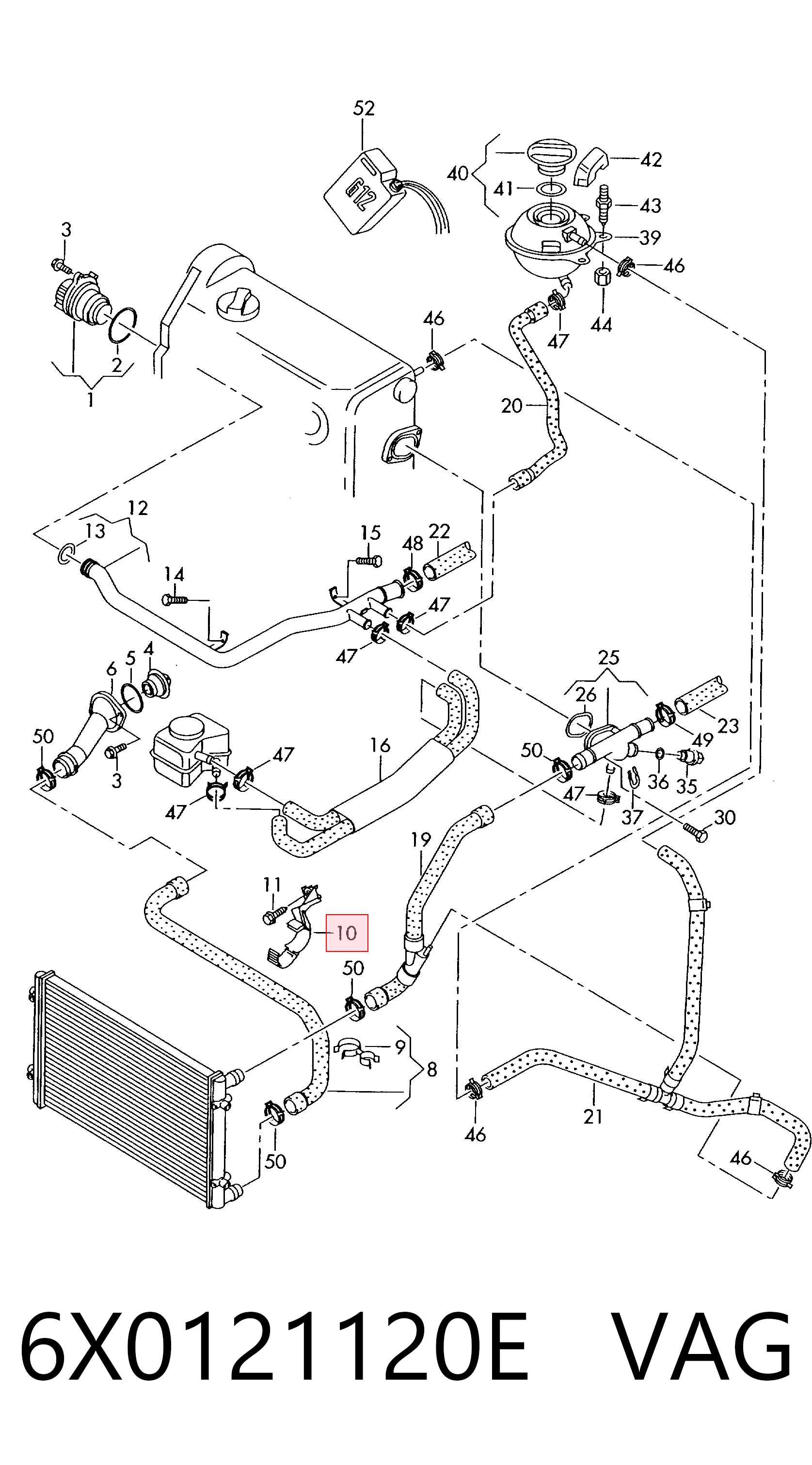 6X0121120E VAG