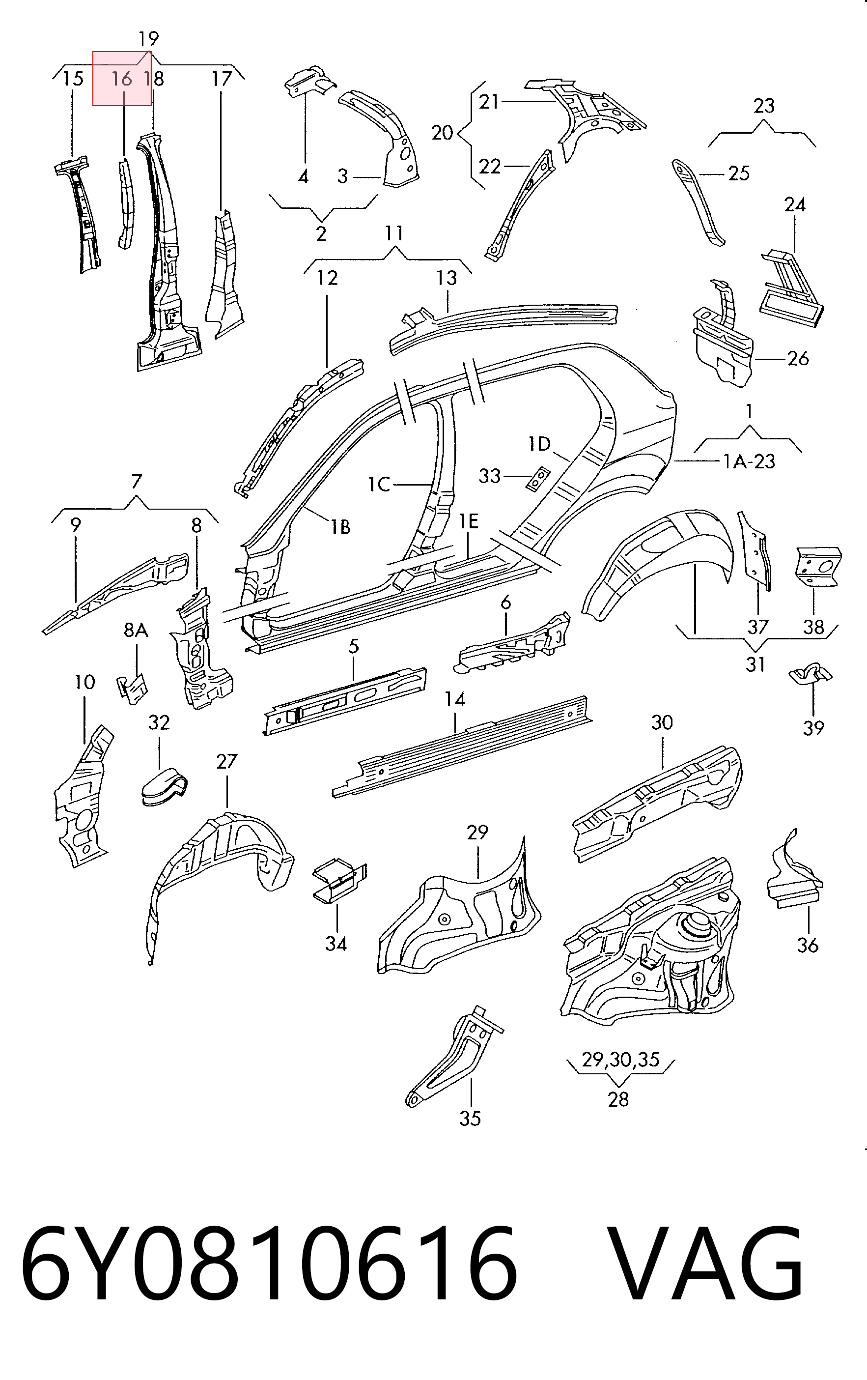6Y0810616 VAG