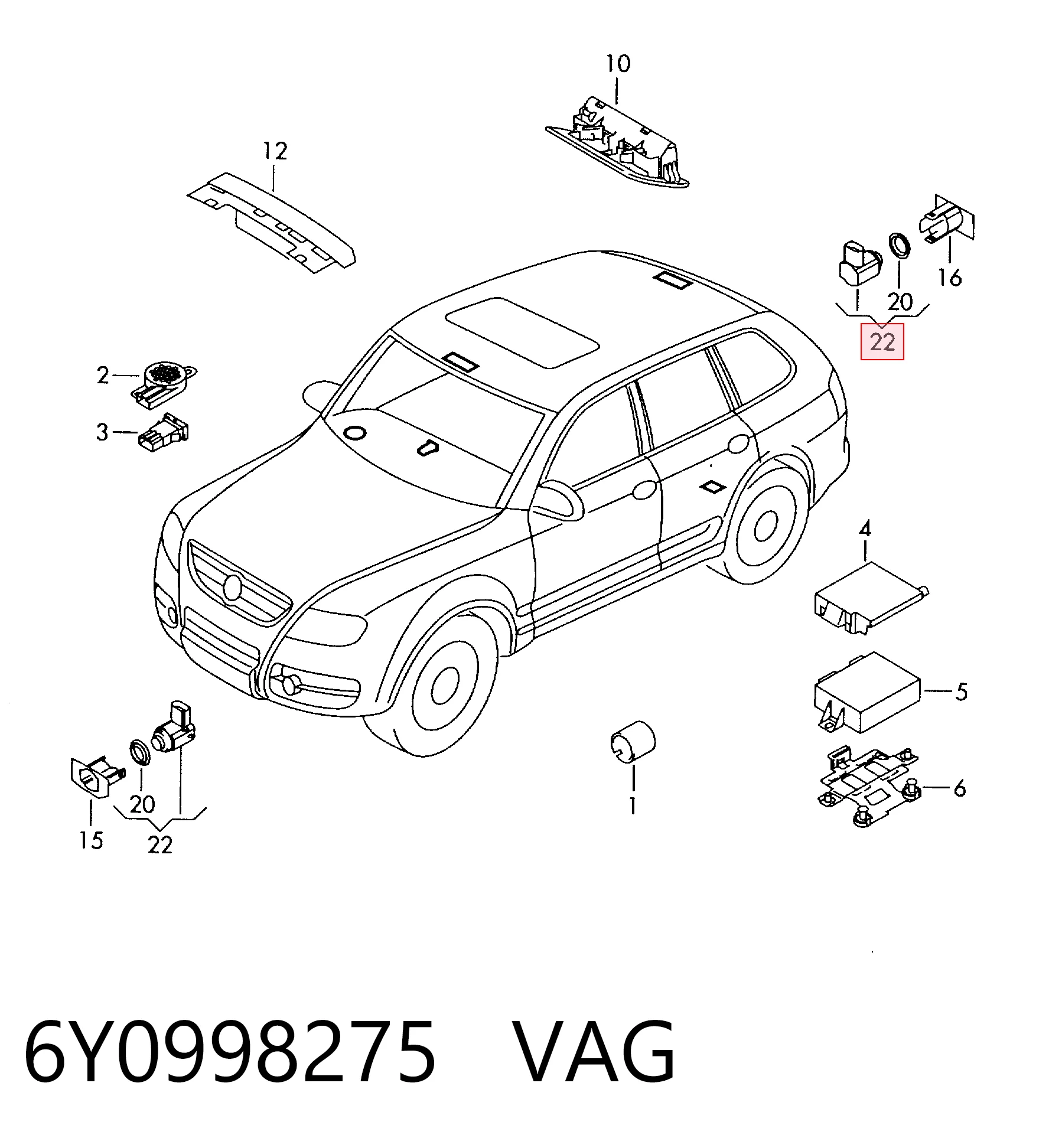 6Y0998275 VAG