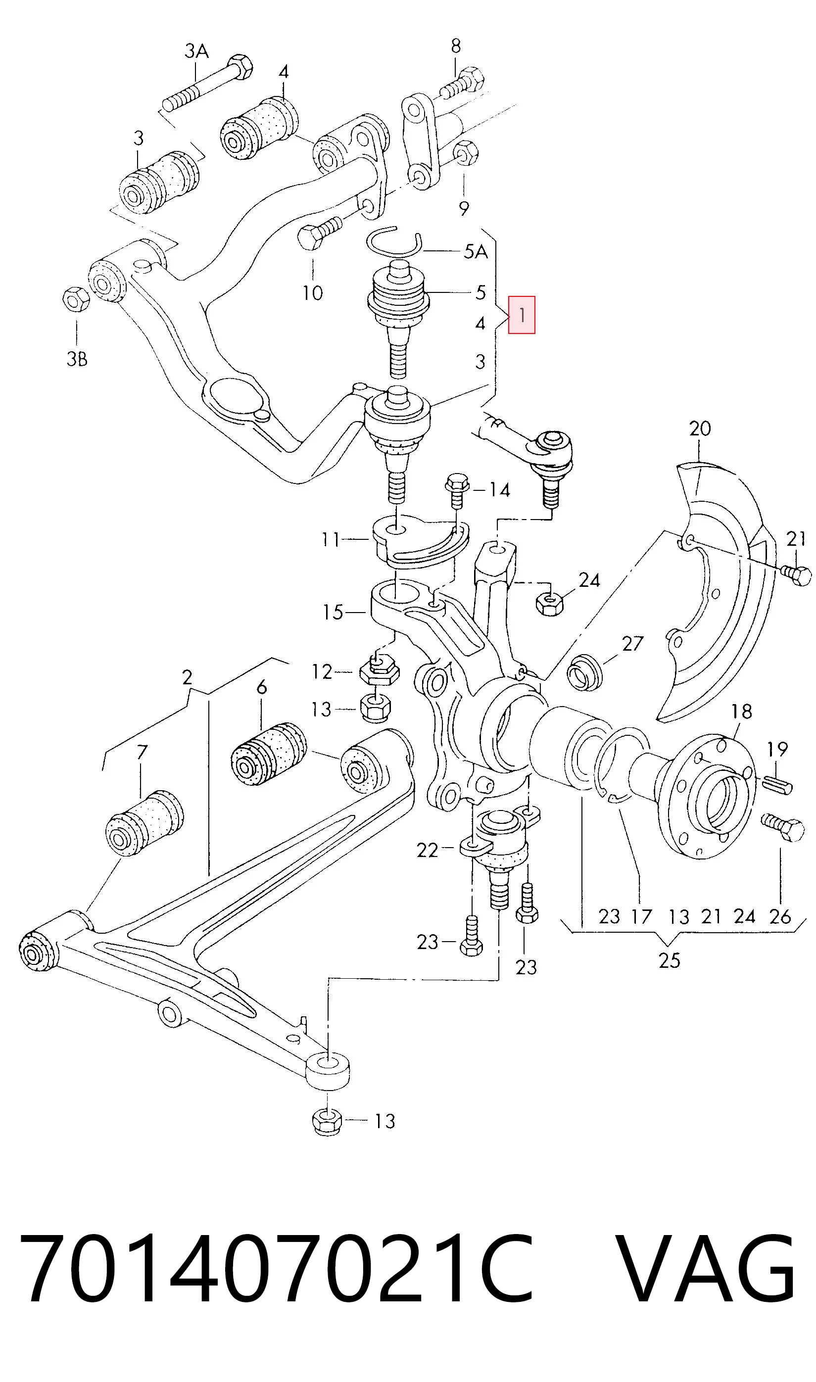 701407021C VAG