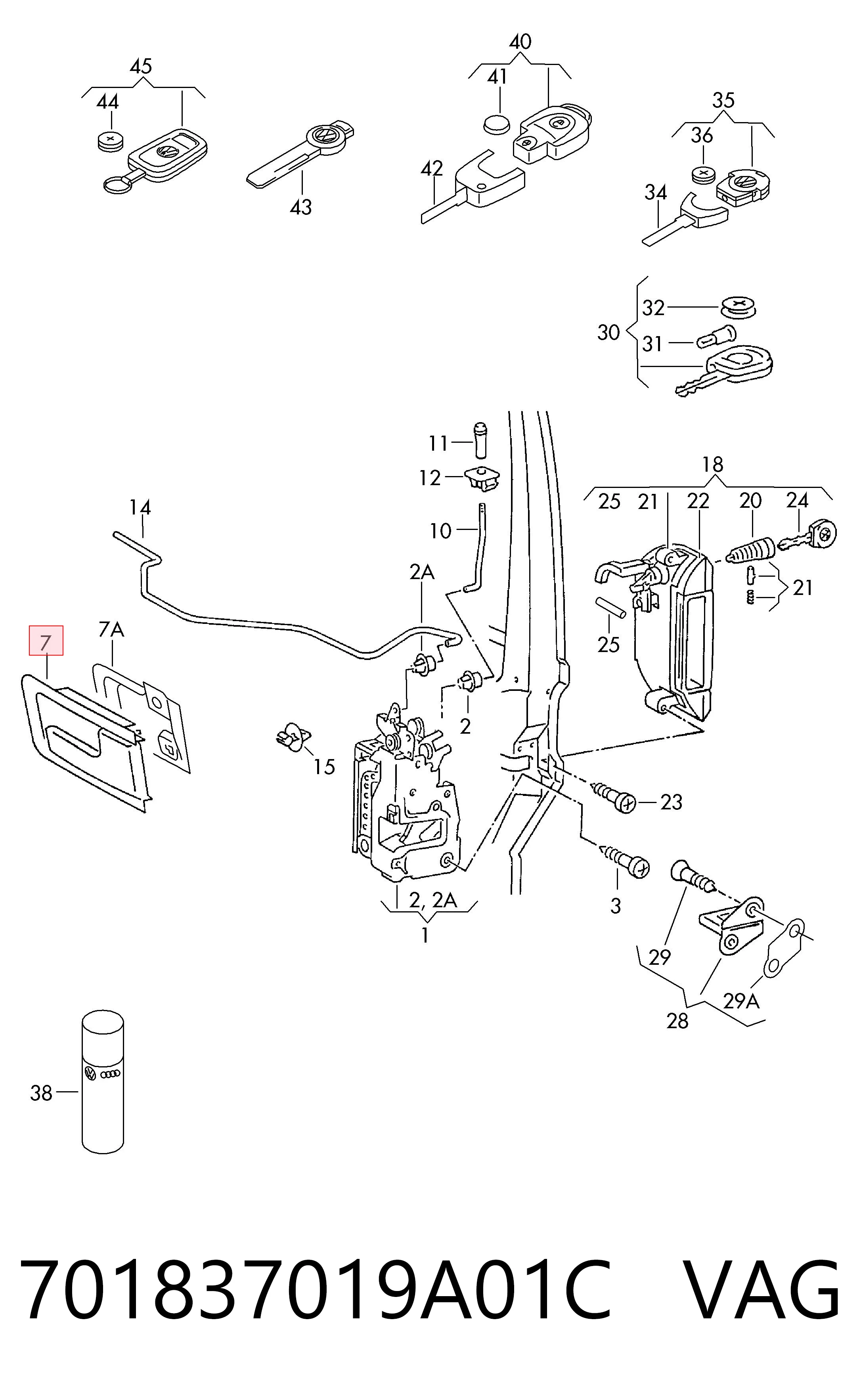 701837019A01C VAG