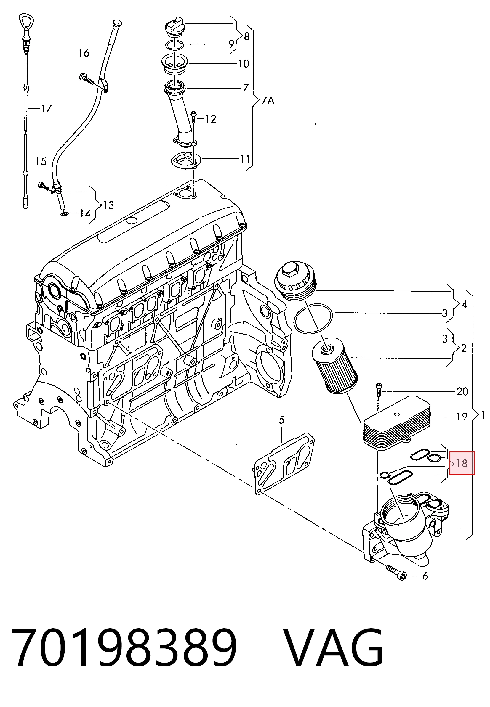 70198389 VAG