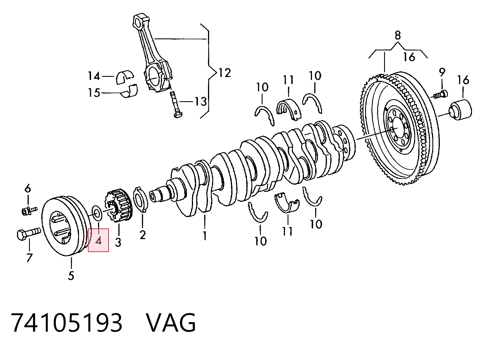 74105193 VAG