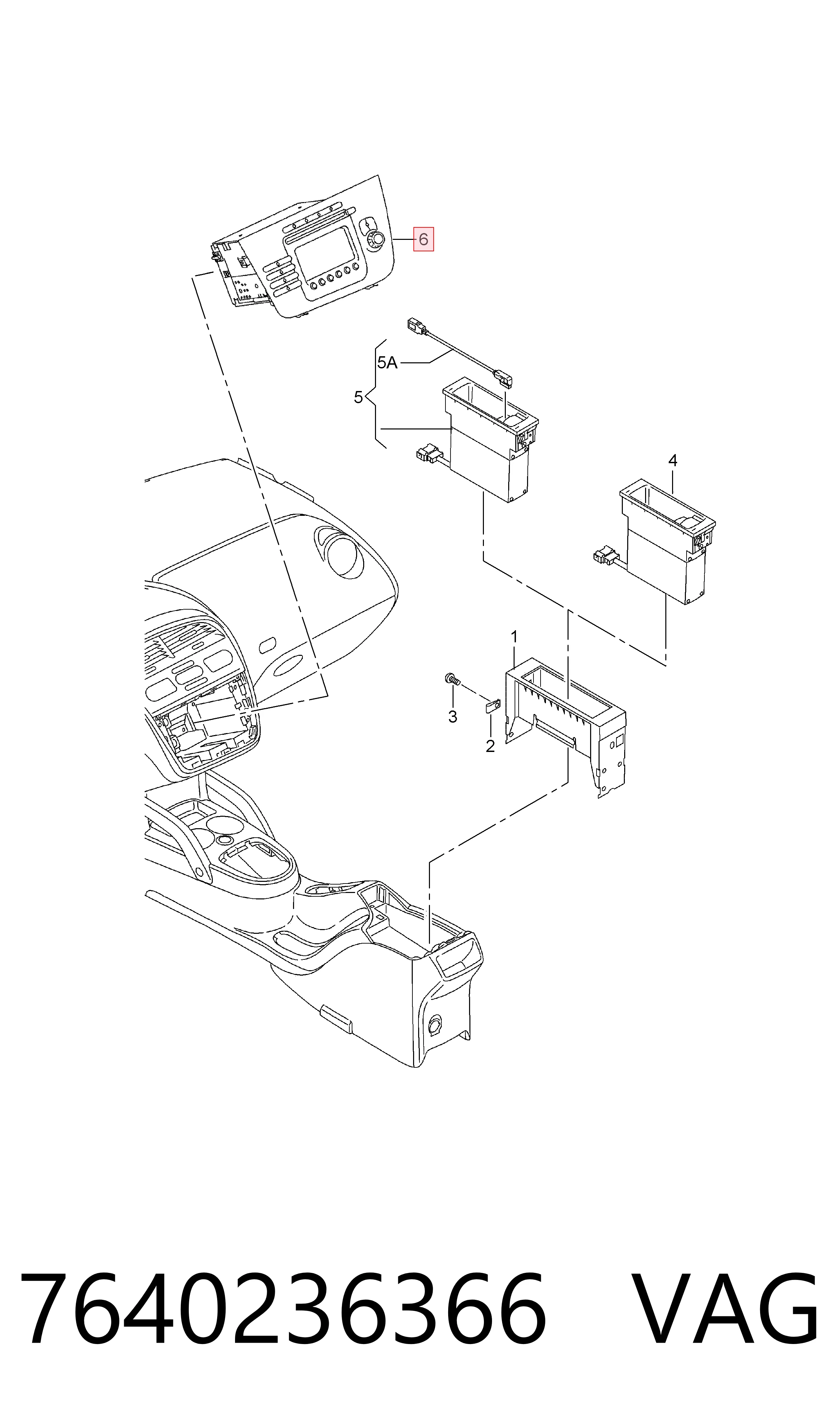 Radio para Seat Altea  5P1