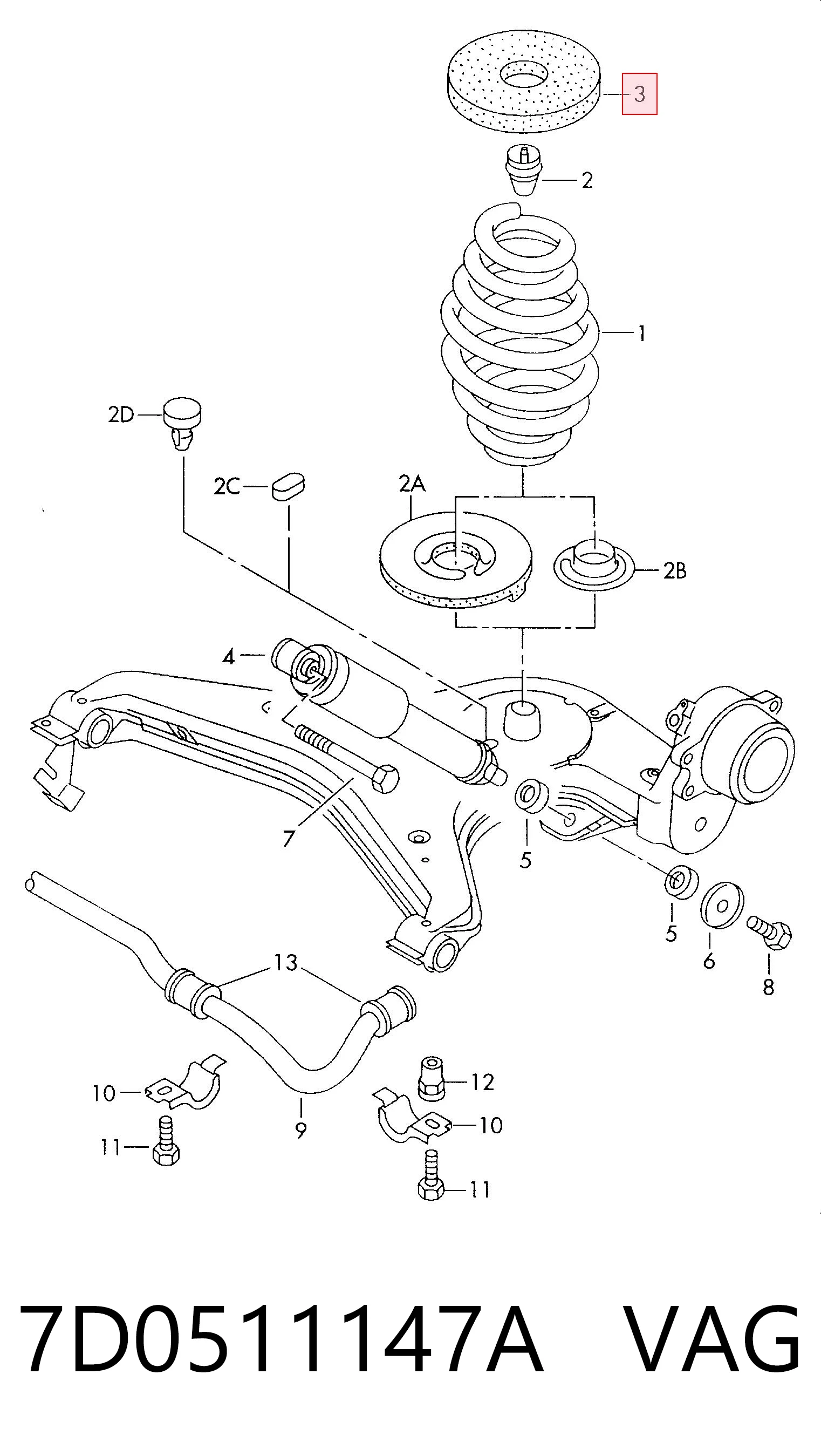 7D0511147A VAG
