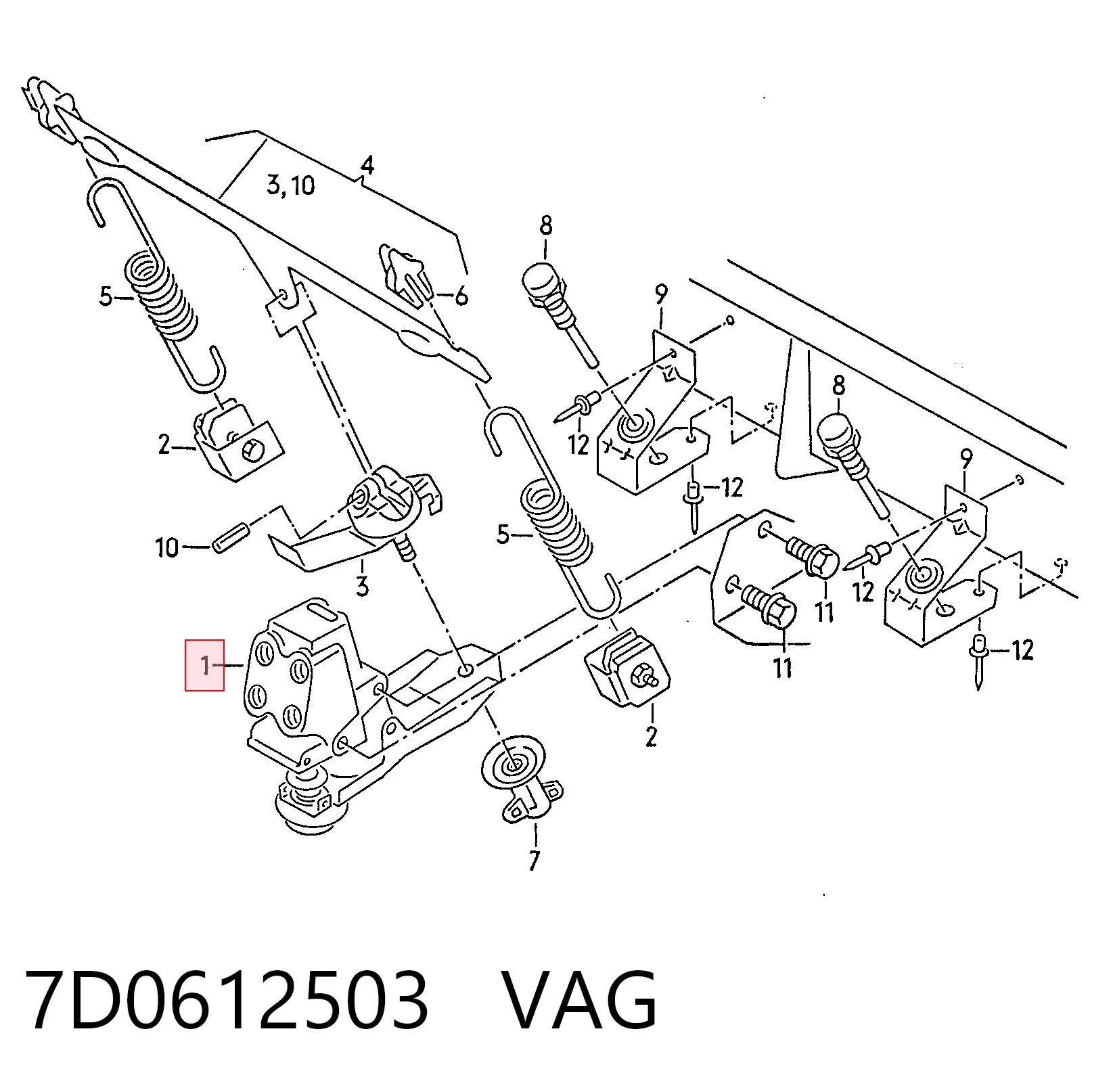 7D0612503 VAG