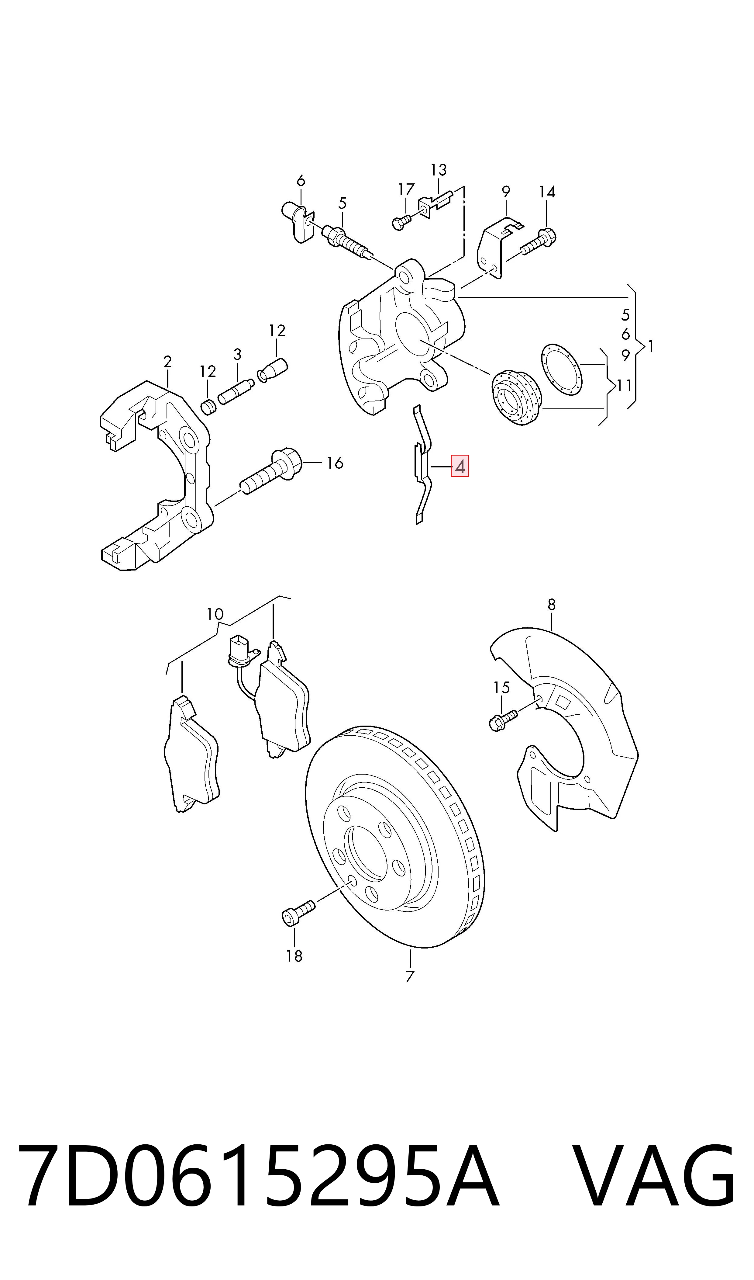 7D0615295A VAG