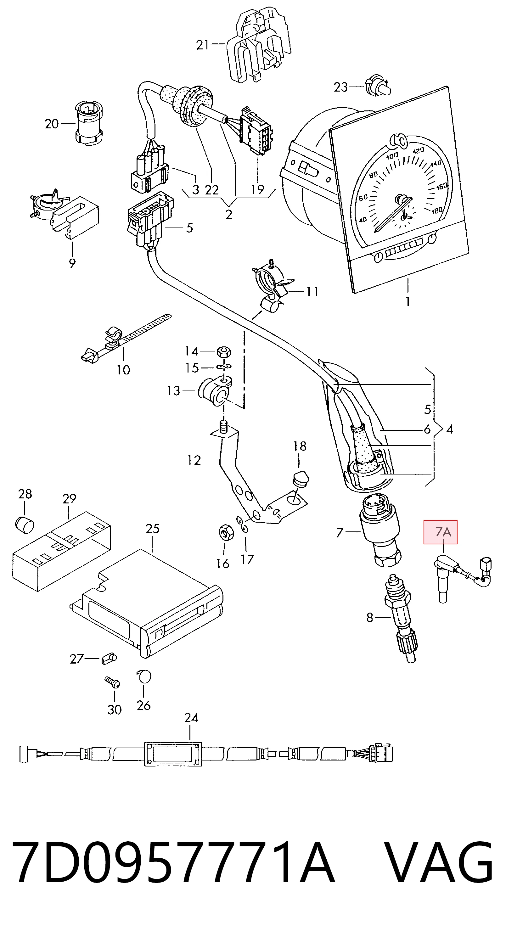 Conector de luz trasera AND 30973028 precio, desde 5,96 EUR