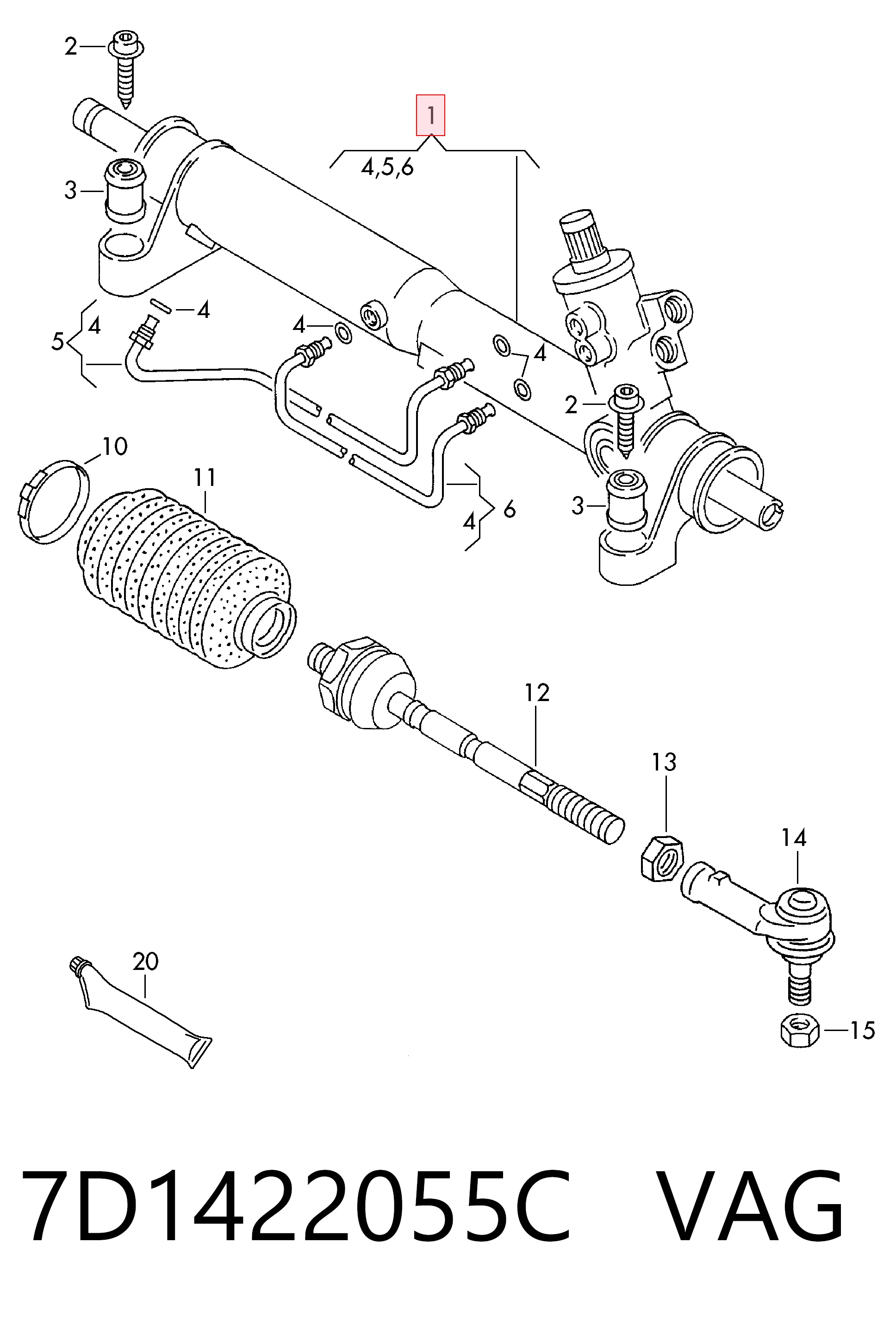 7D1422055C VAG