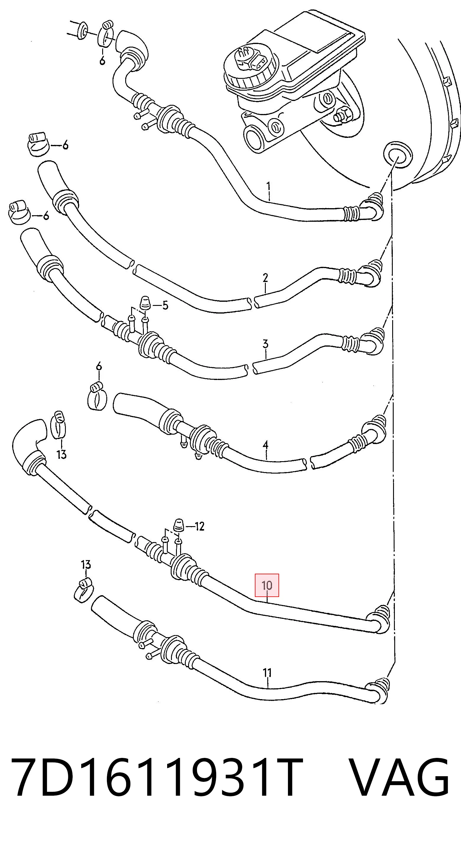 7D1611931T VAG 