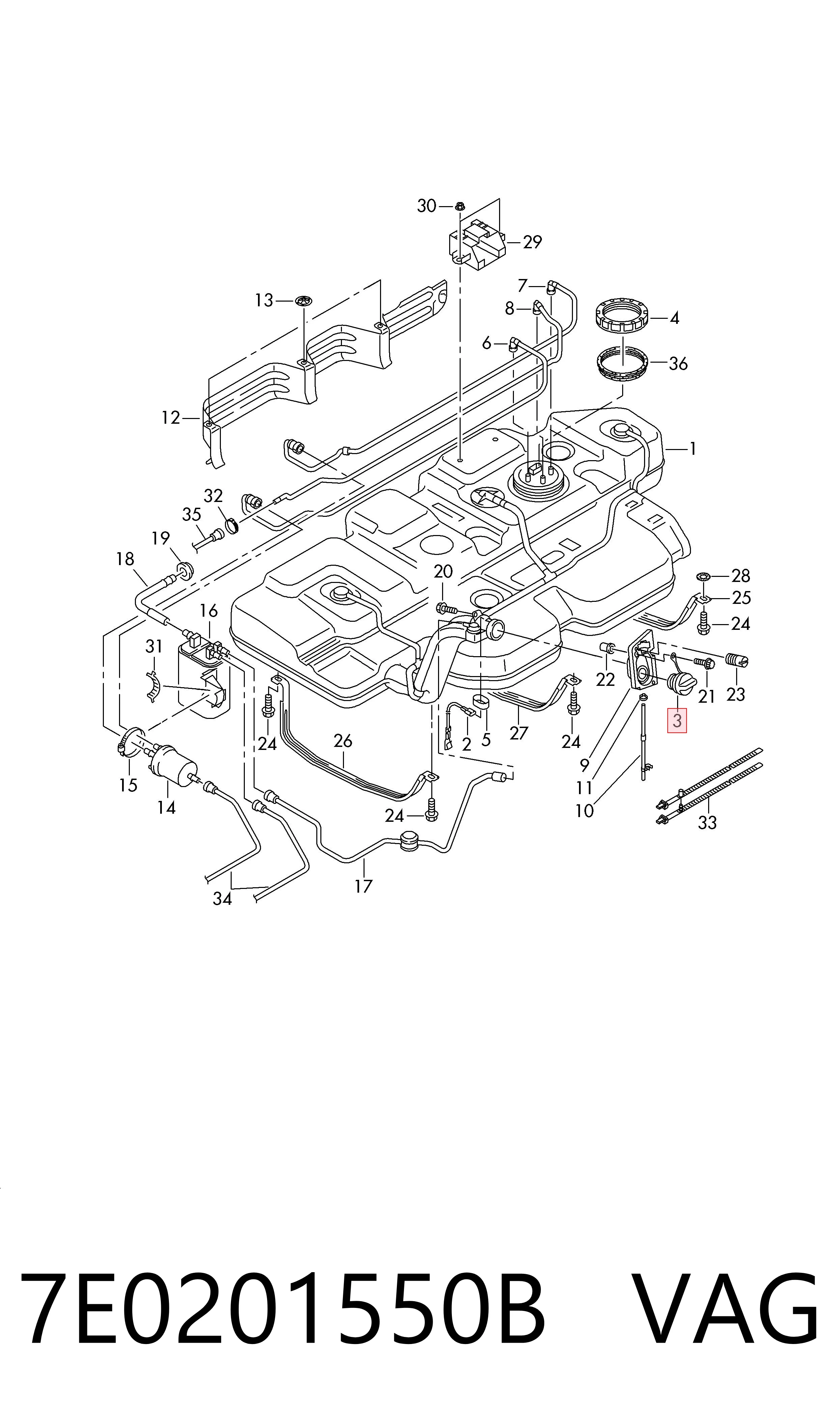 7E0201550B VAG