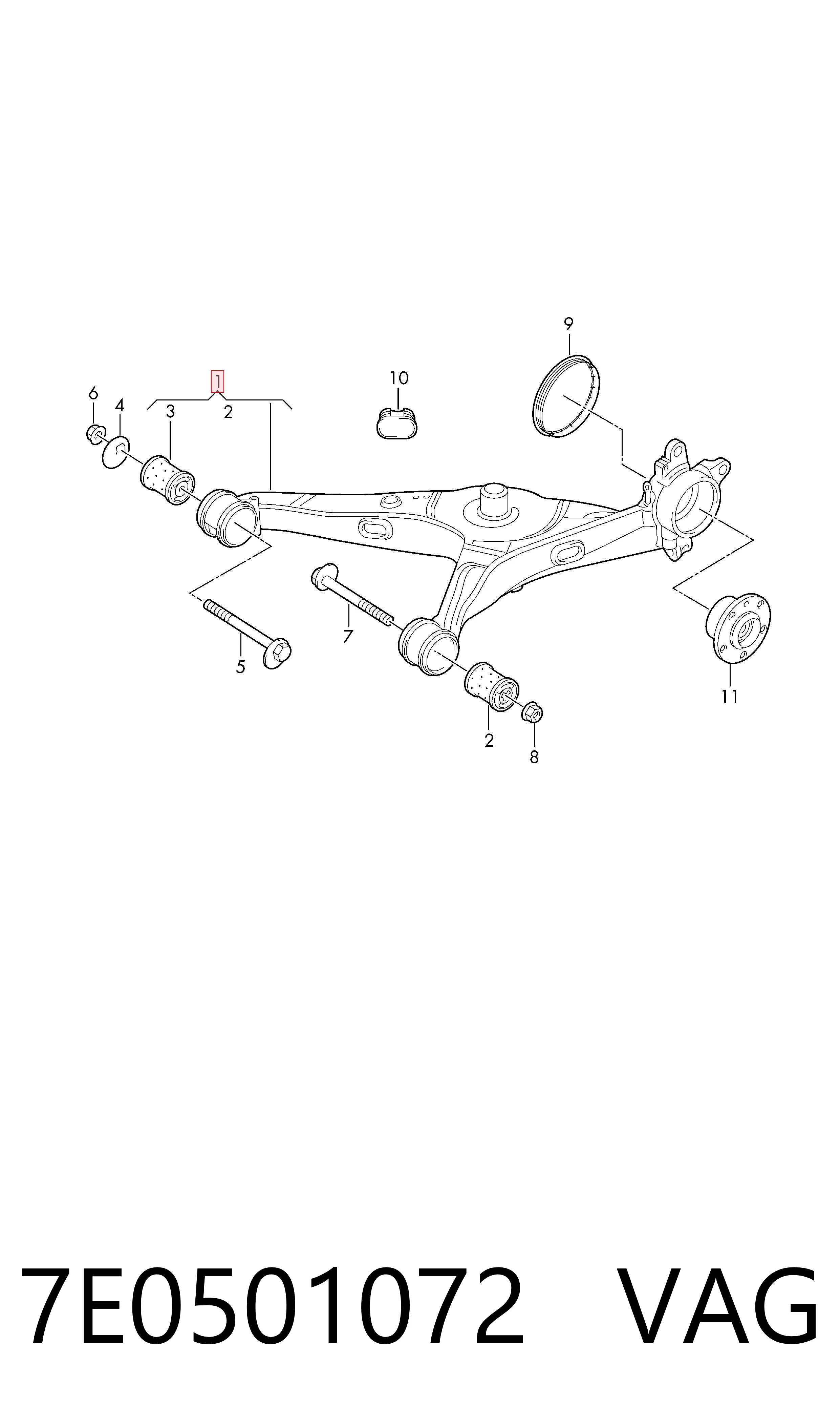 7E0501072 VAG