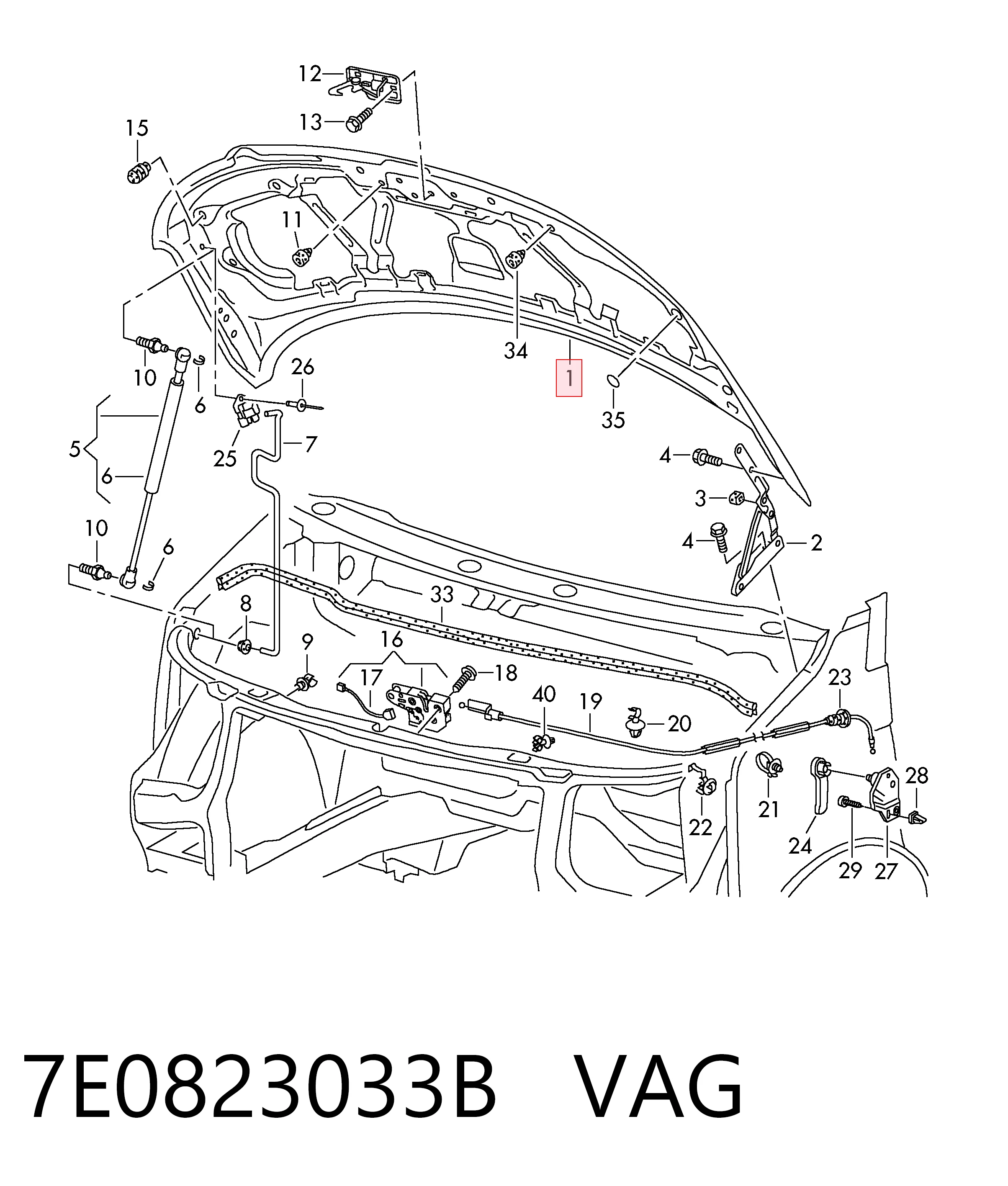 7E0823033B VAG