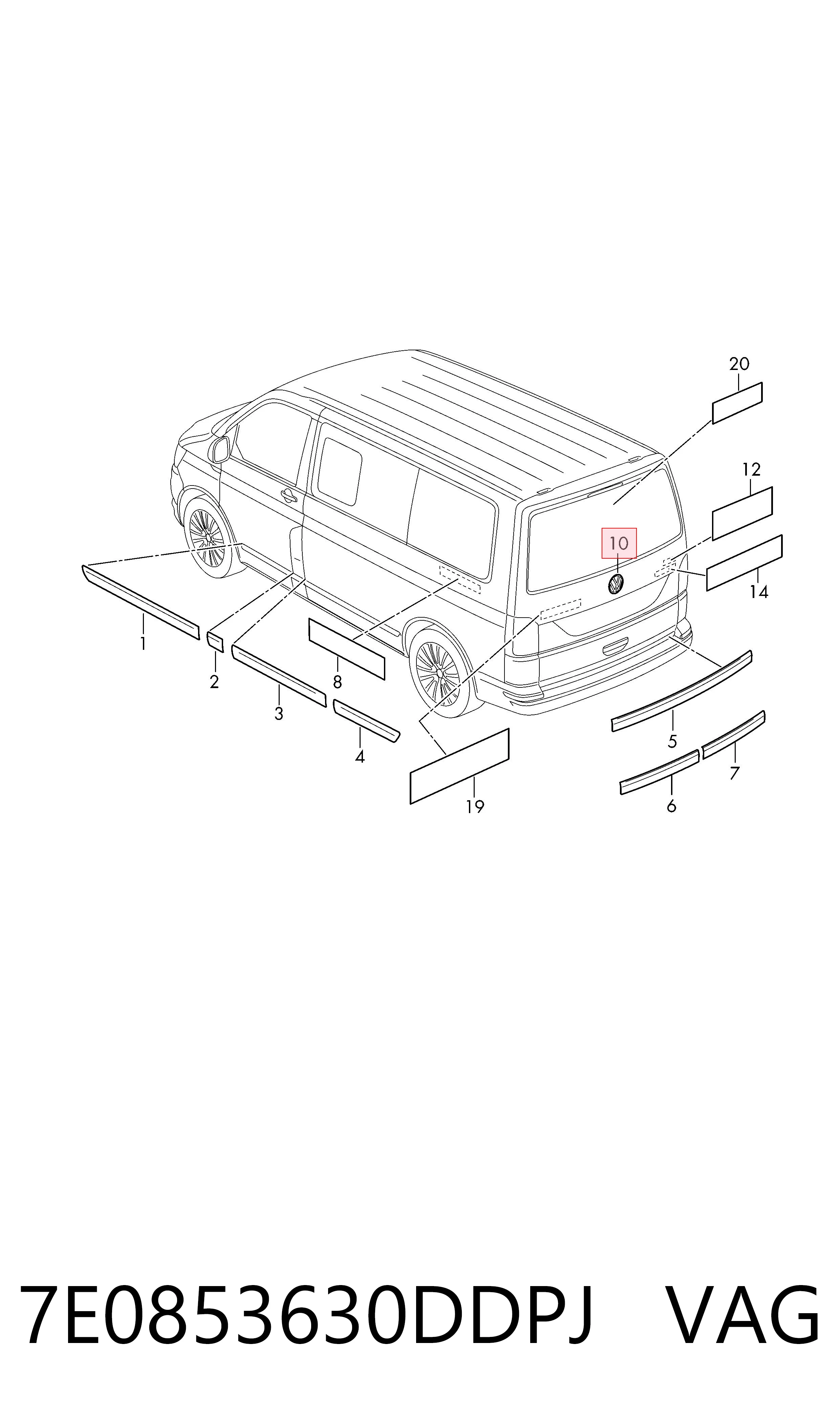 Logo Volkswagen Caddy ALLTRACK IV familiar (SAB) (2015 - 2026) precio, desde 46,36 EUR