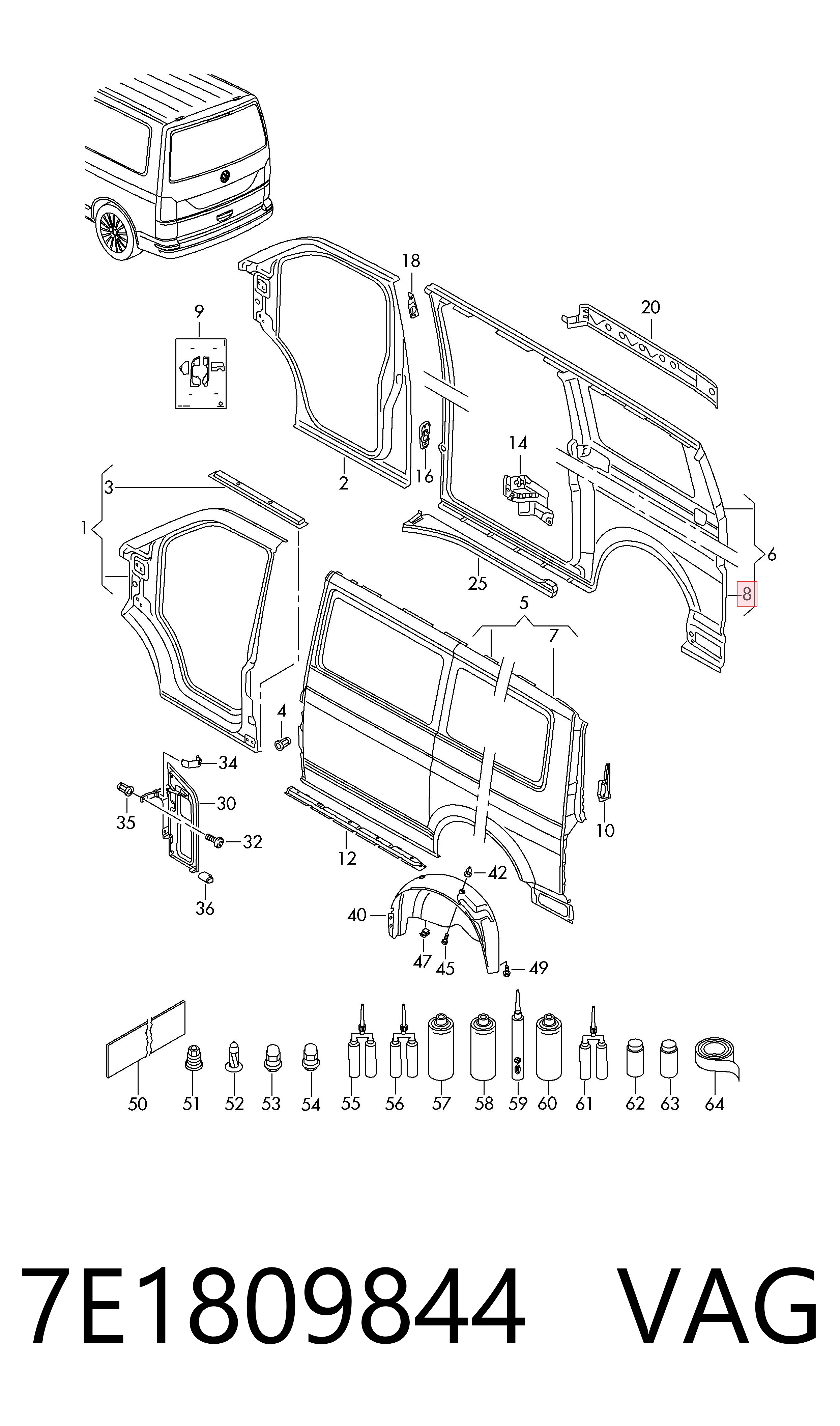 7E1809844 VAG