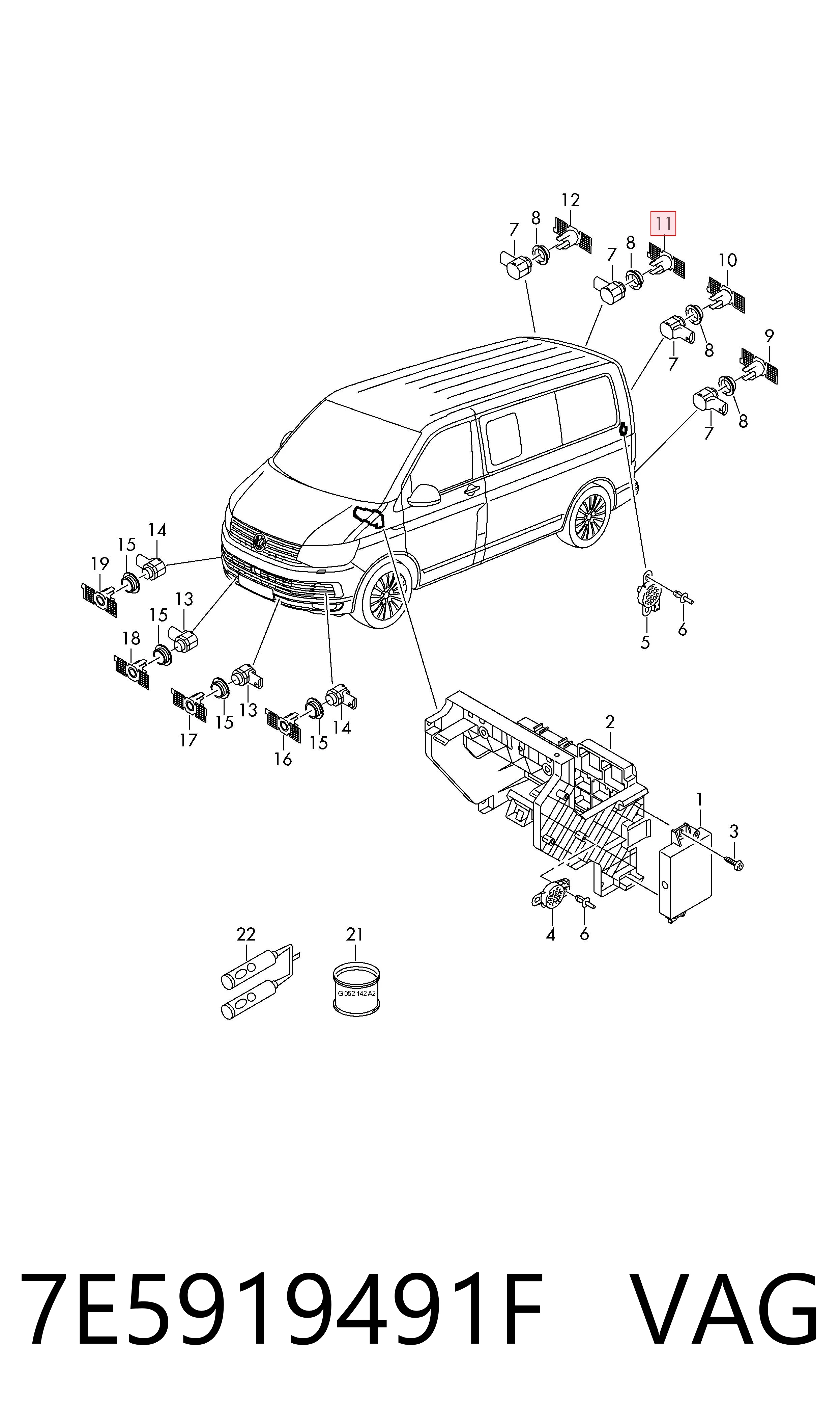  VAG 7E5919491F precio, desde 57,17 EUR