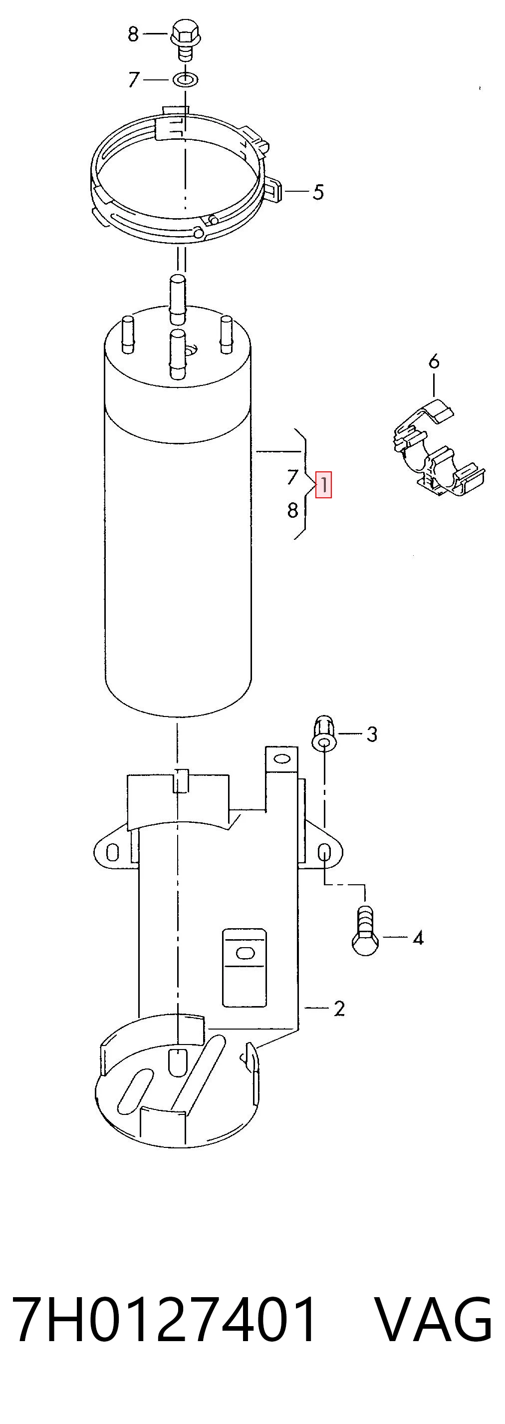 7H0127401 VAG