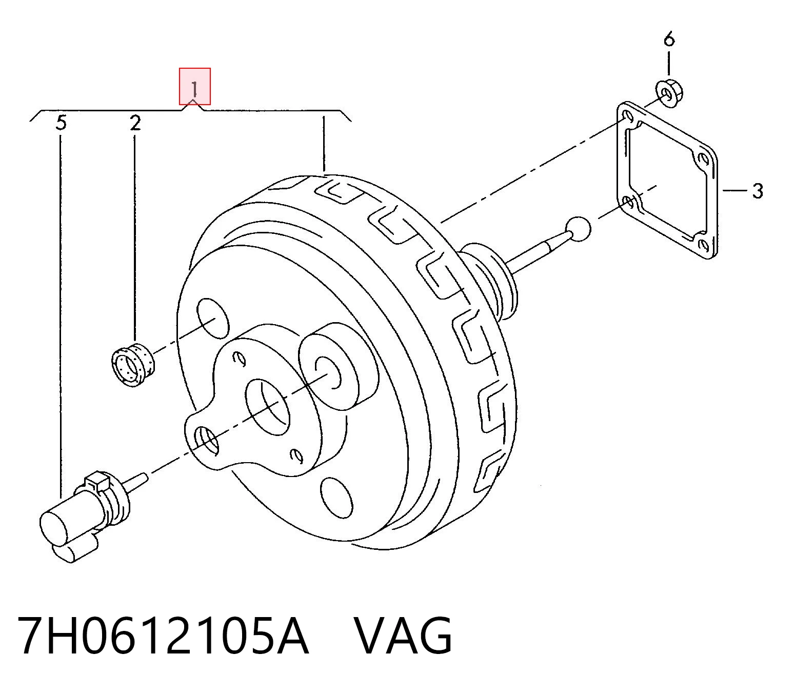 7H0612105A VAG