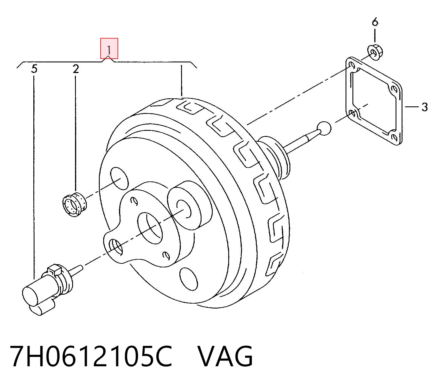 7H0612105C VAG