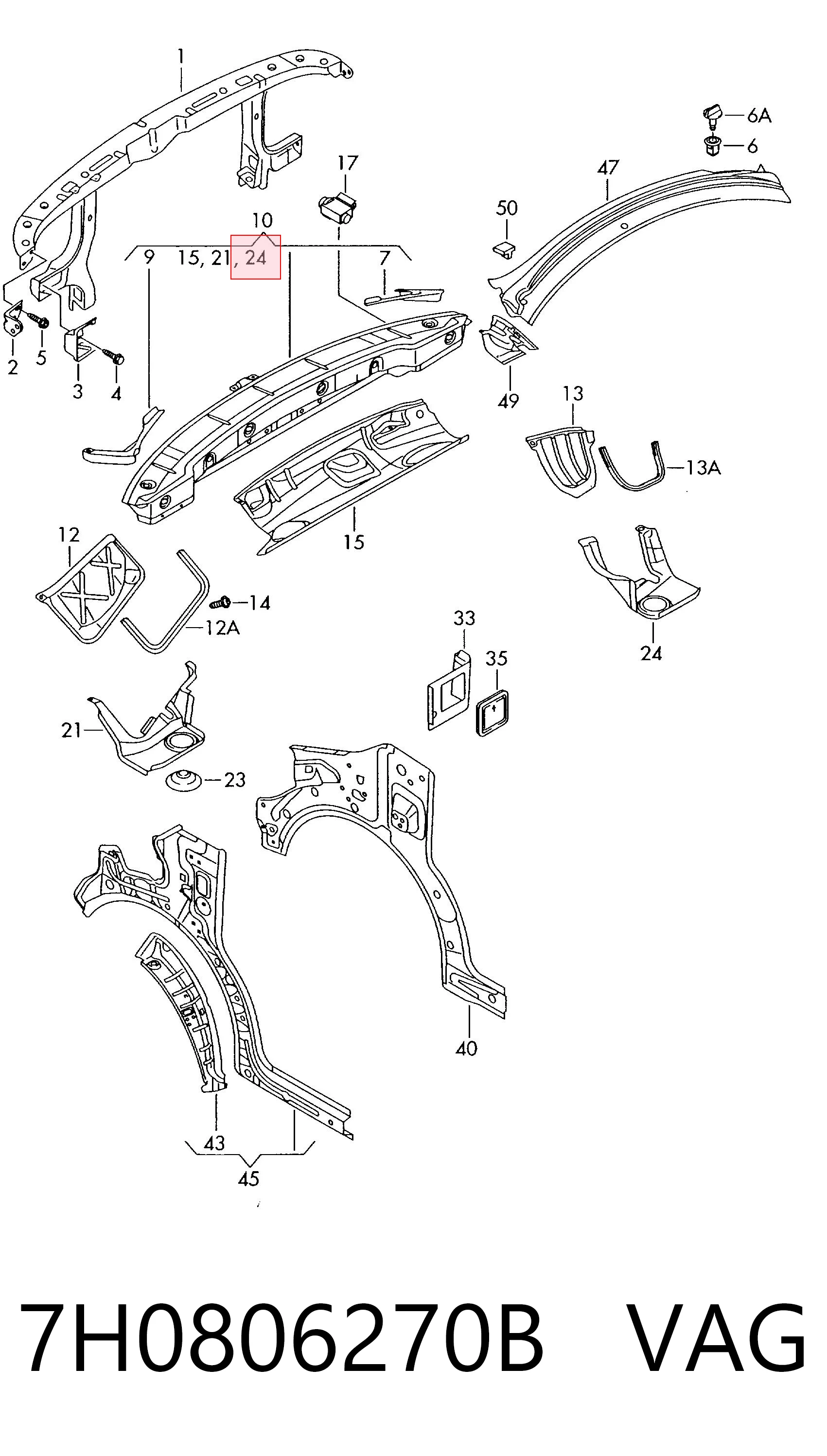 7H0806270B VAG