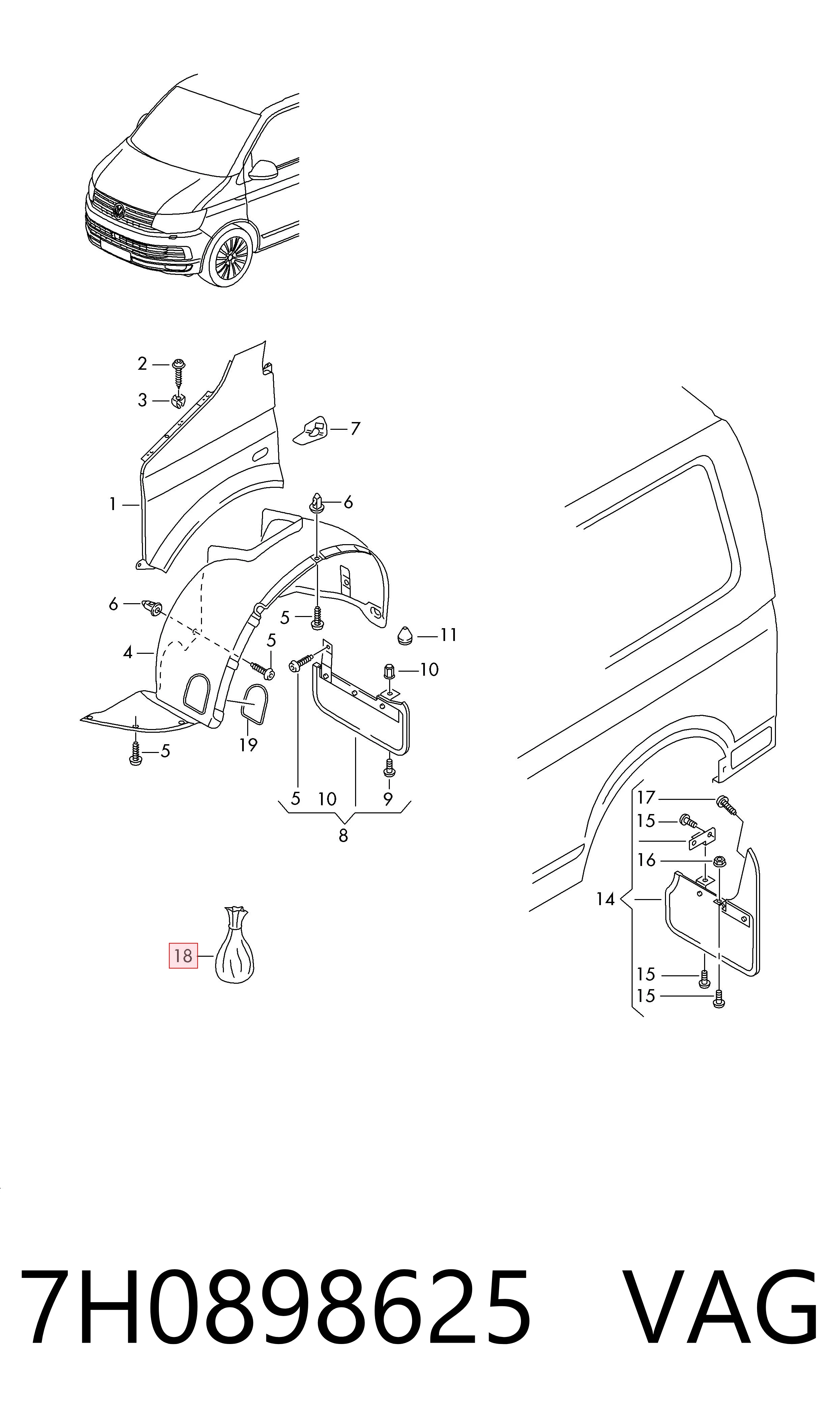 7H0898625 VAG 